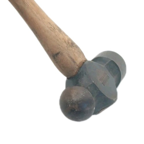 Vintage Vaughan Ball Peen Hammer USA Total Weight 15.8 Ounces with Handle