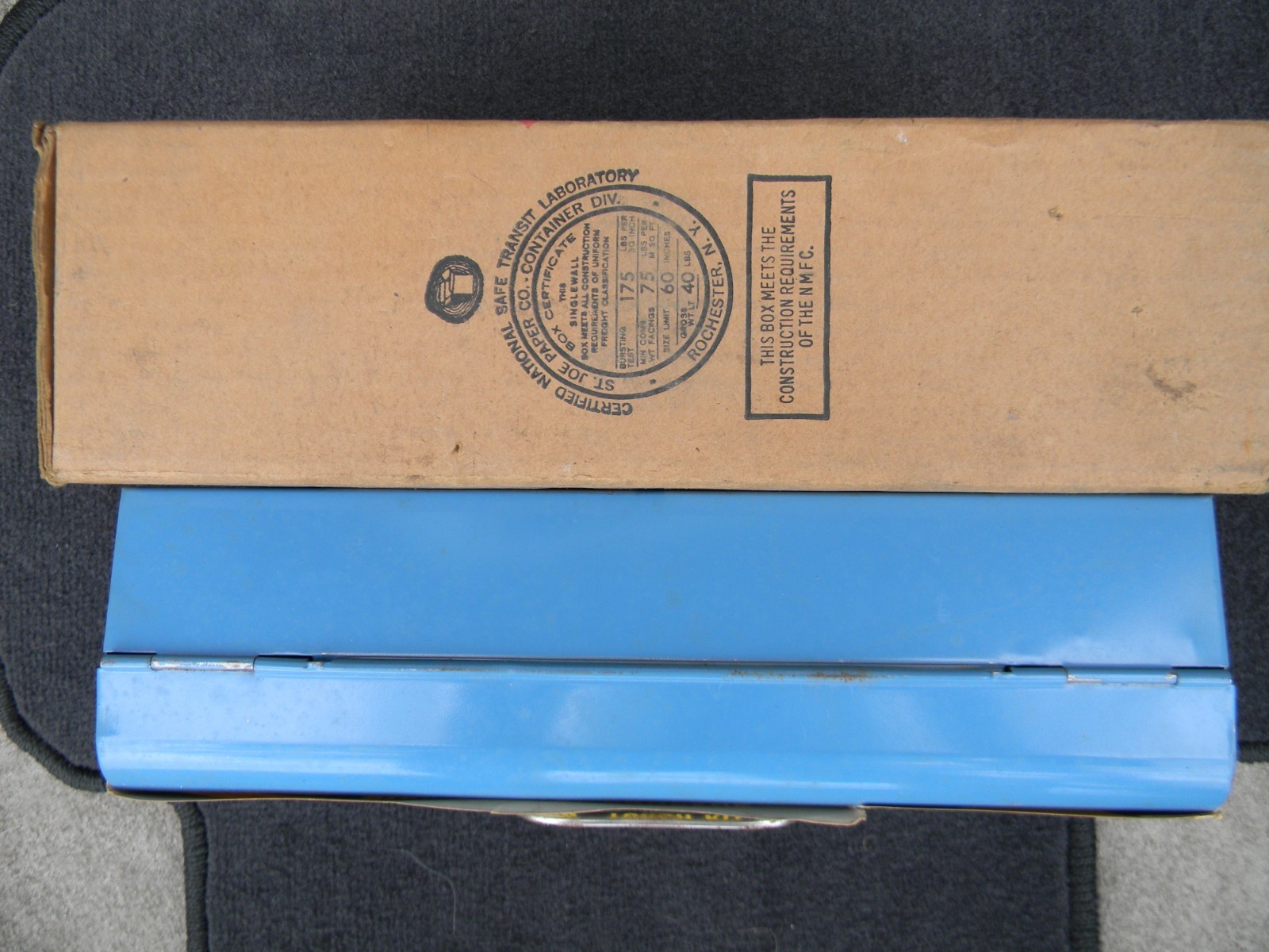 Rare Promo Vtg 1956 1950’s BernzOmatic Propane Torch Kit TX-10 Metal Case & Box