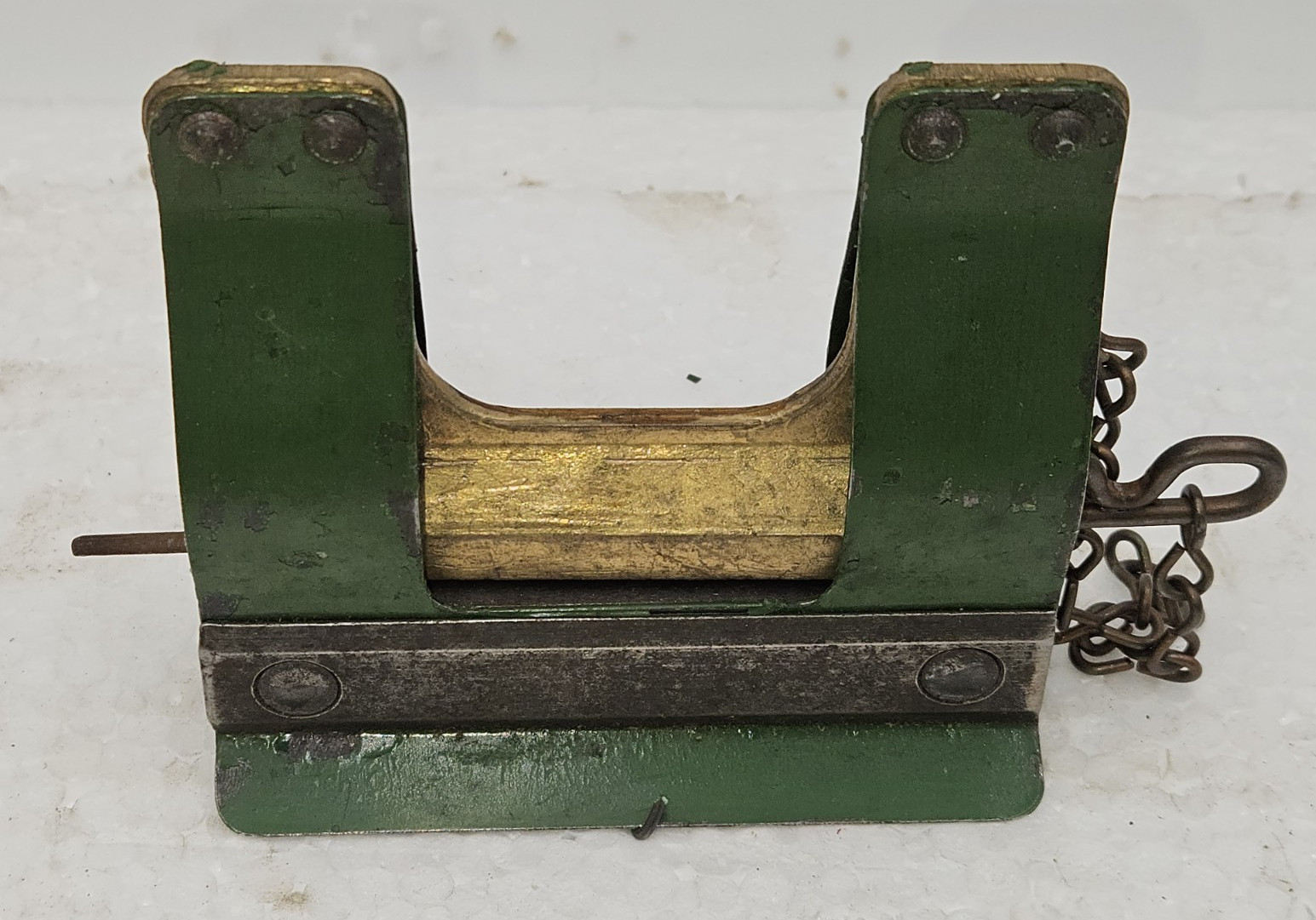 Vintage DETROIT Leather Belt Lacer NOS “in original box” vise Belt Lacing Tool