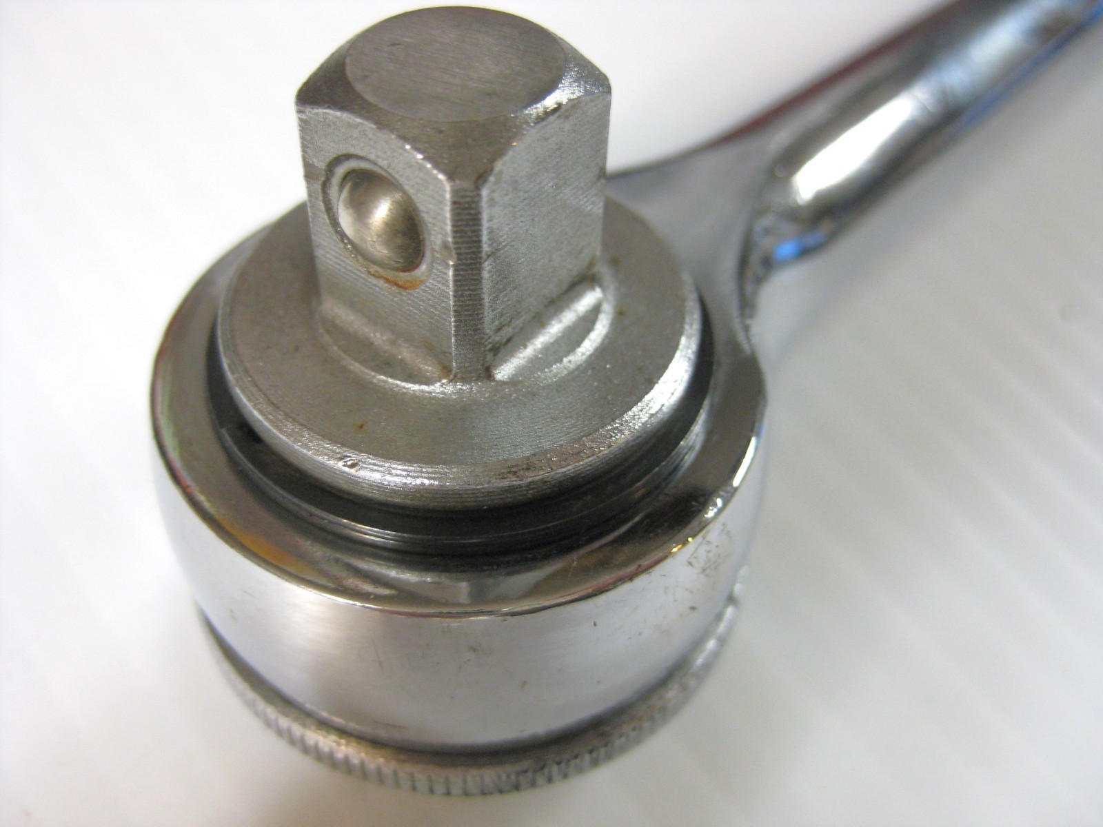 Blackhawk USA No. 49945B Ratchet 1/2″ Drive w/ Knurled Speeder Head 10″ Nice!