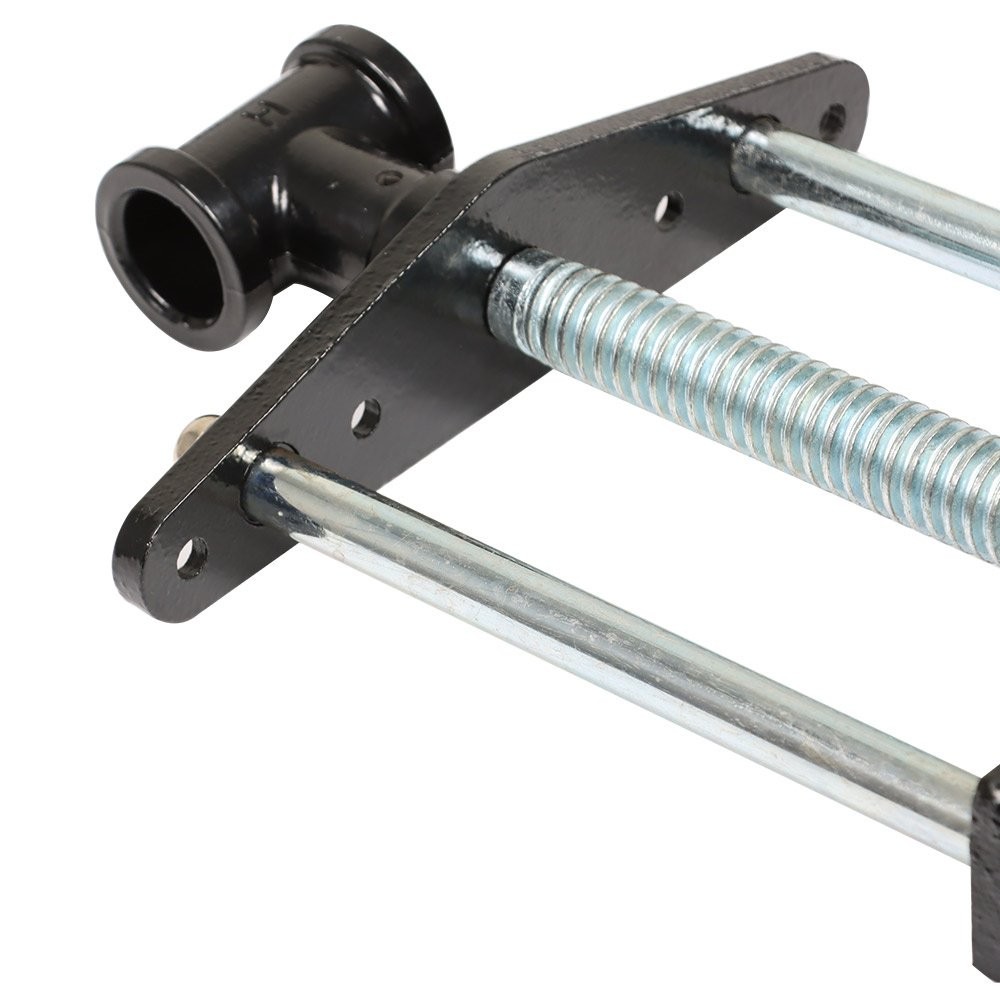 9″ Woodworking Vise Bench Front Vise Cast Iron 300mm Chrome Plated Screw New
