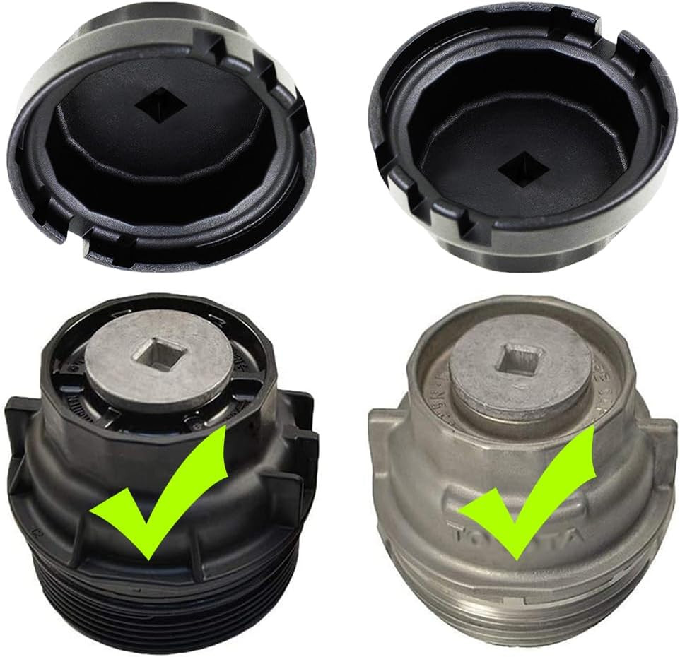 Llave De Filtro De Aceite Resistente Para Toyota, Lexus, RAV4, Camry, Tundra …