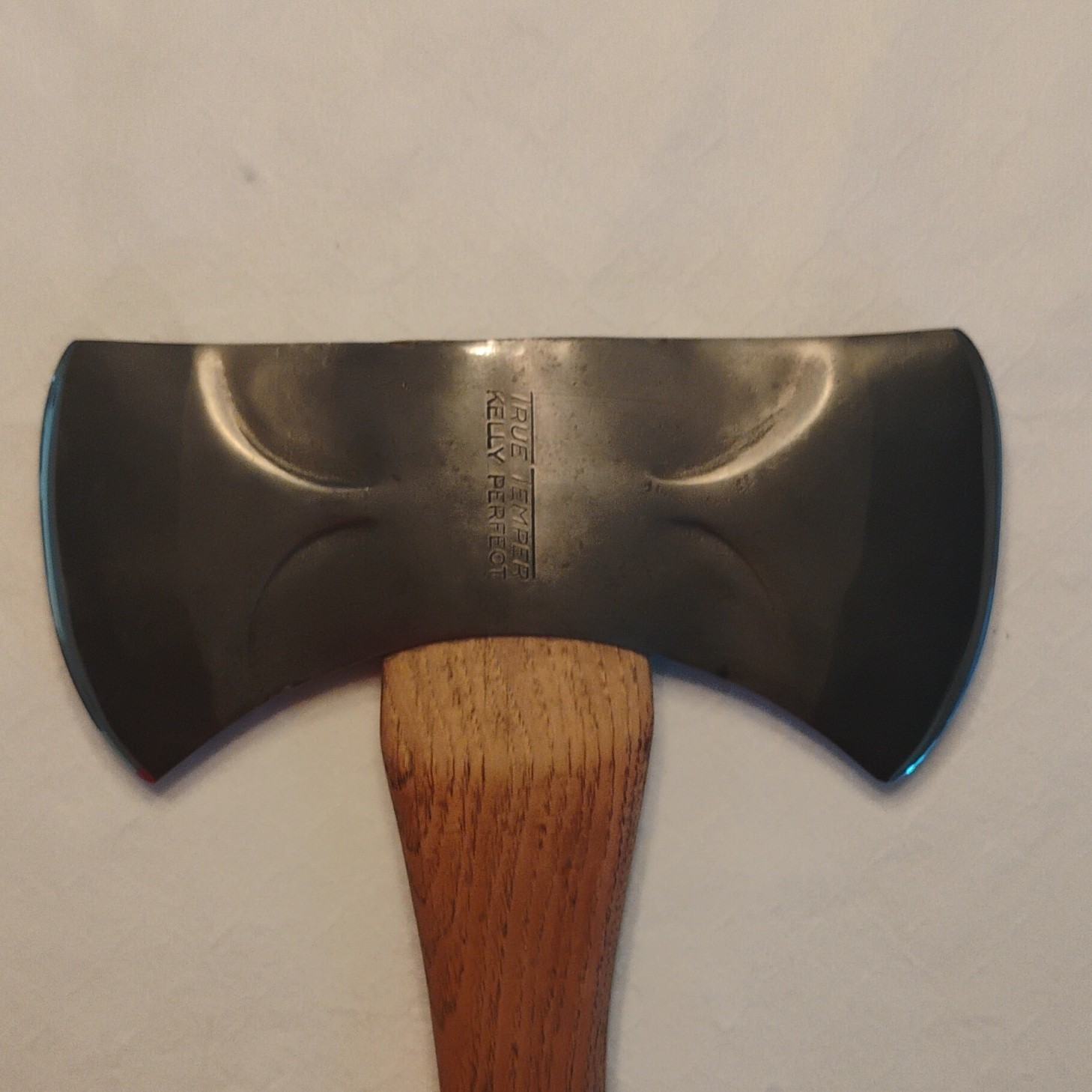 True Temper Kelly Perfect Double Bit Axe Vintage Original Wooden Handle