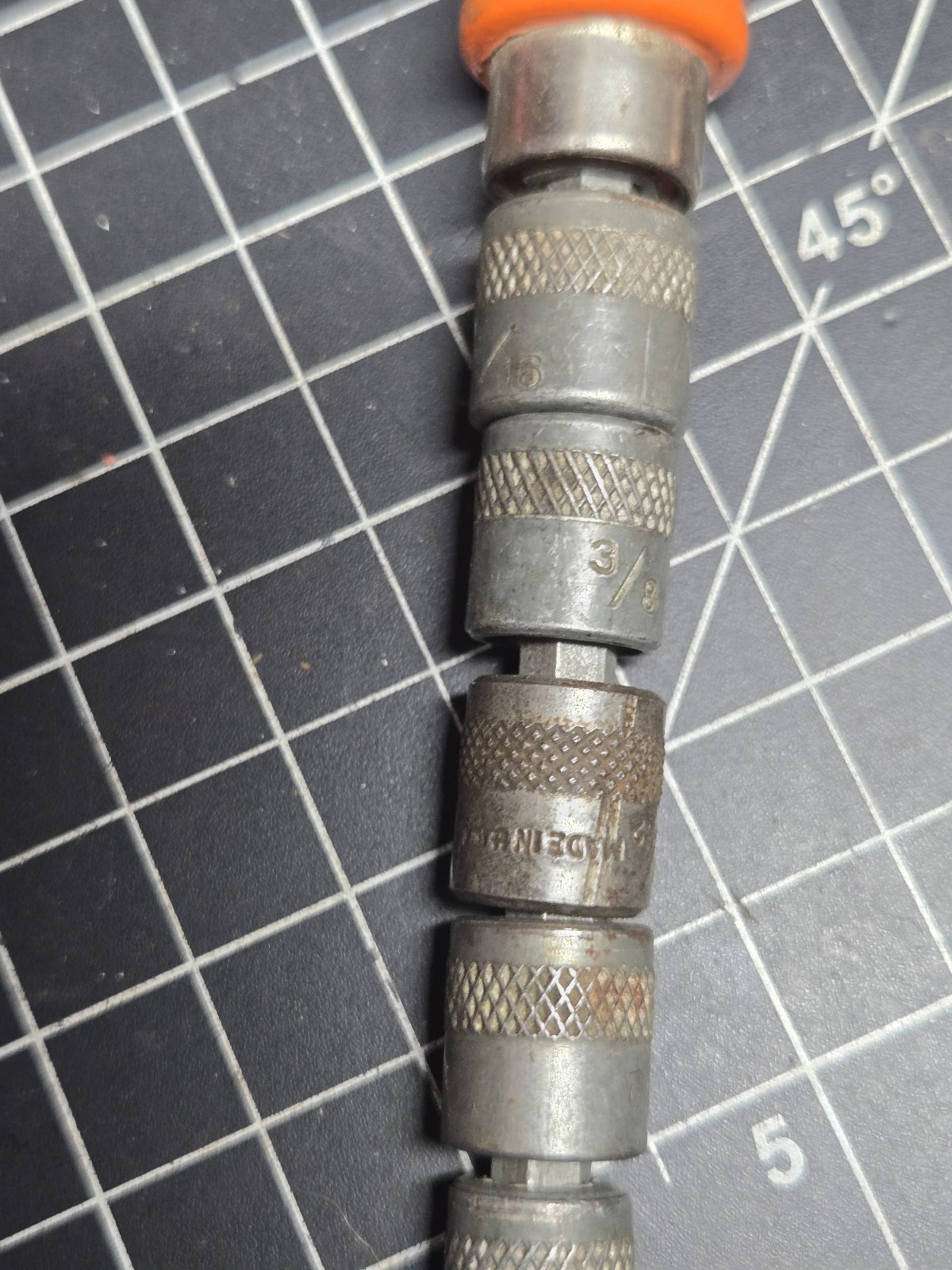 Vtg socket driver xcelite INDESTRO SUPER TOOLS HEX DRIVE SPINNER Walden