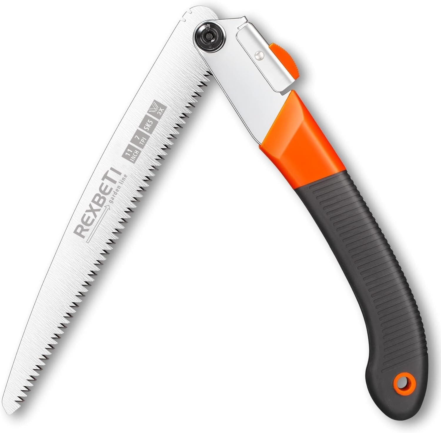 Folding Hand Saw with 11-Inch SK-5 Steel Blade – Ideal for Camping & Landscaping