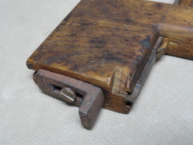 Coach Carriage Maker Double Router Wood Plane w/ Hand Cut Hardware AWESOME