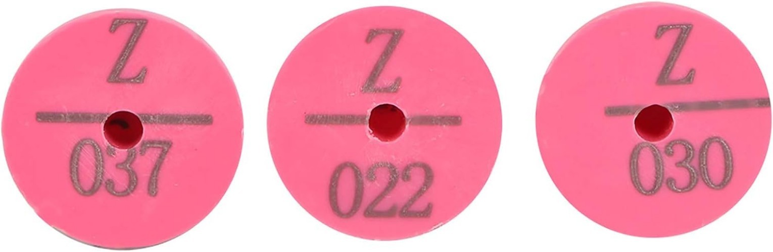 100Pcs Quality Plastic Animal Livestock Ear Tag for Rabbit Dog Marker Label L…