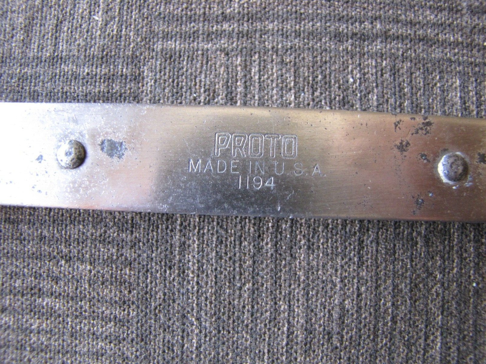 PROTO TOOL 1194 12 Point Reversible Ratcheting Box Wrench 5/8″ & 11/16″ USA #2