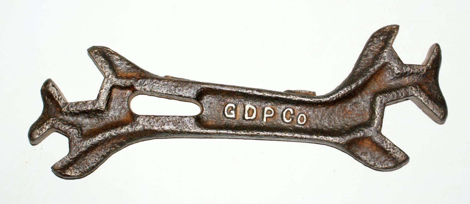 GDP G111 farm implement wrench tool Grand Detour Plow Old Antique Vintage