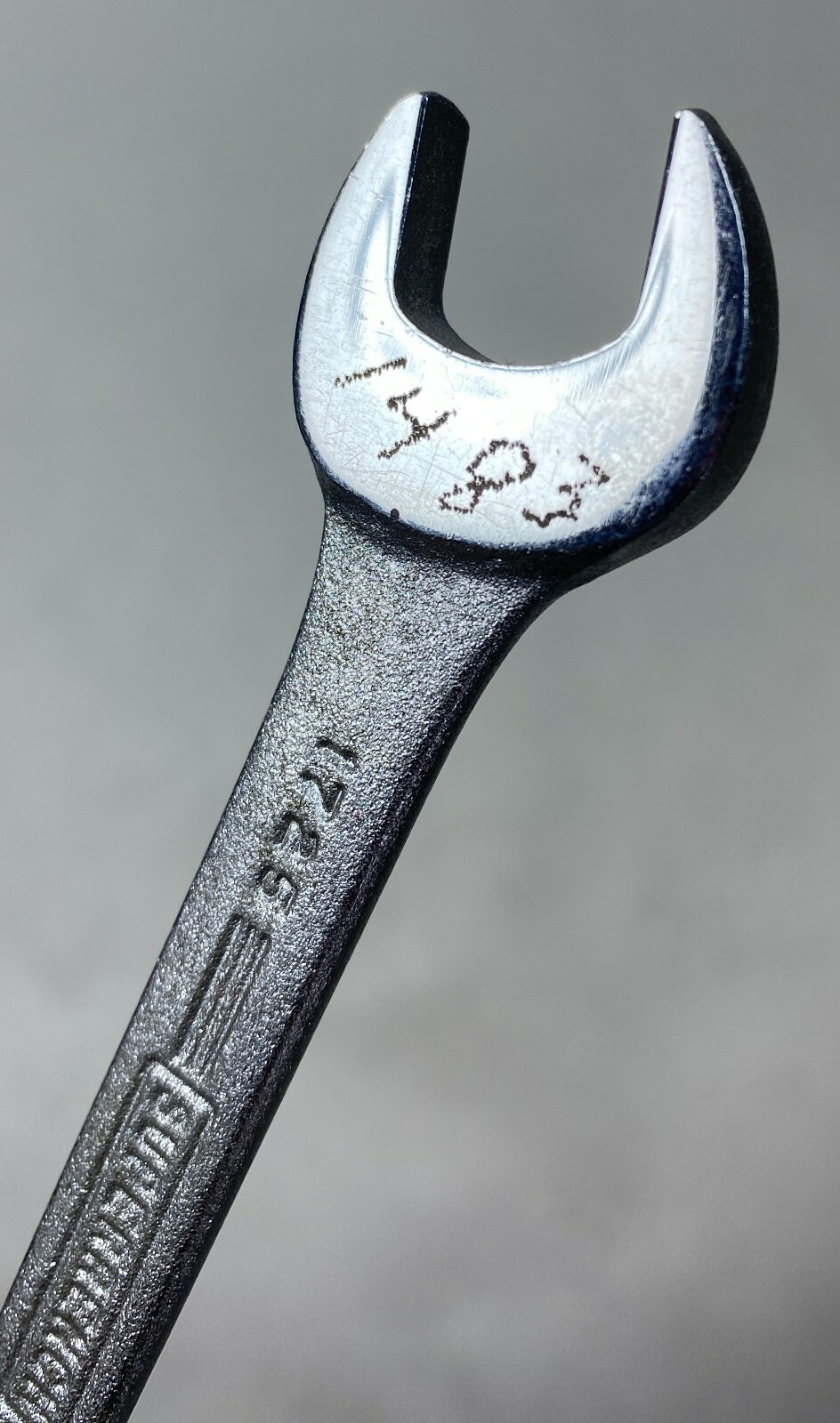Vintage Williams Tools SUPERRENCH 1725 Open End Wrench 1/2″ x 7/16″ U.S.A. Tool