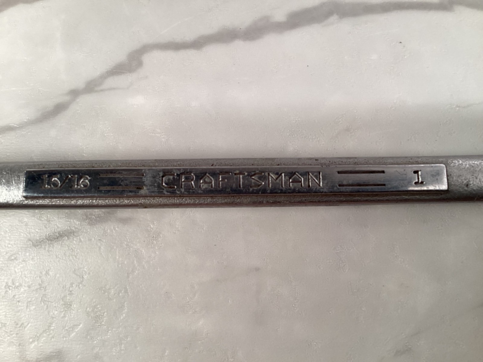 Vtg Craftsman Box Wrench “V” Series Set of 6 SAE Double Box End 12 Point USA EUC