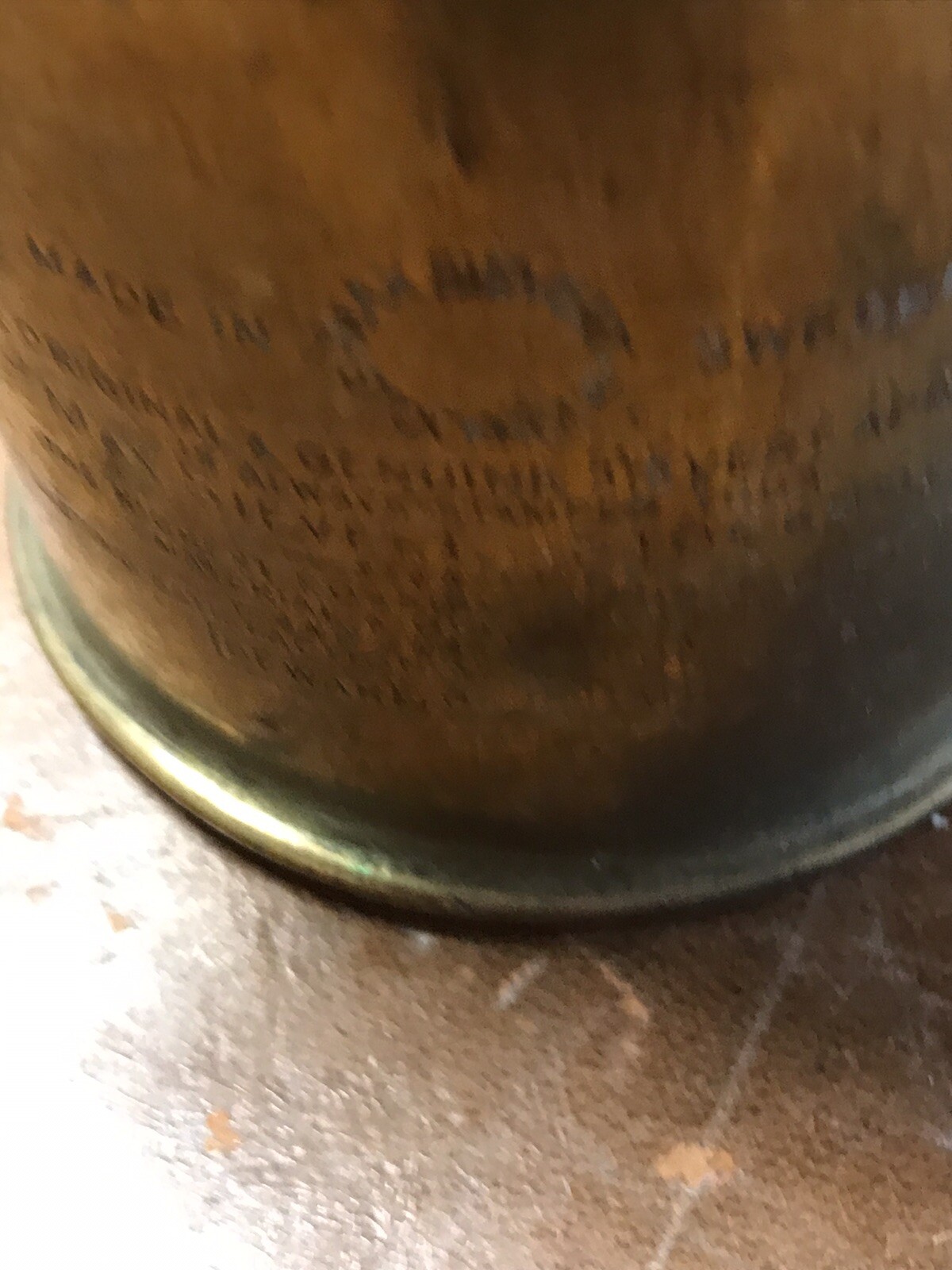 Vintage Brass Original Max Sievert Stockholm’s Sweden Brass Blow Torch 20x15cm