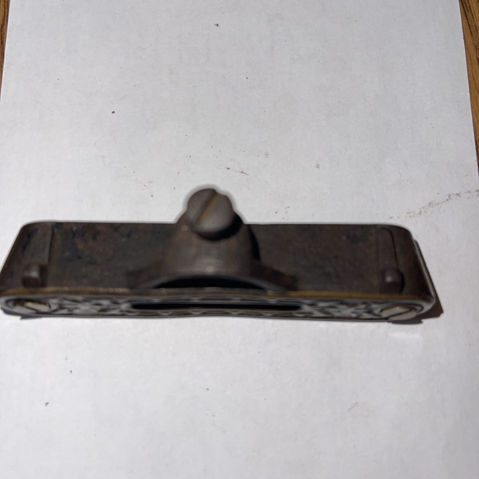 Antique Metal Line Level Pocket Level Surveyor Tool