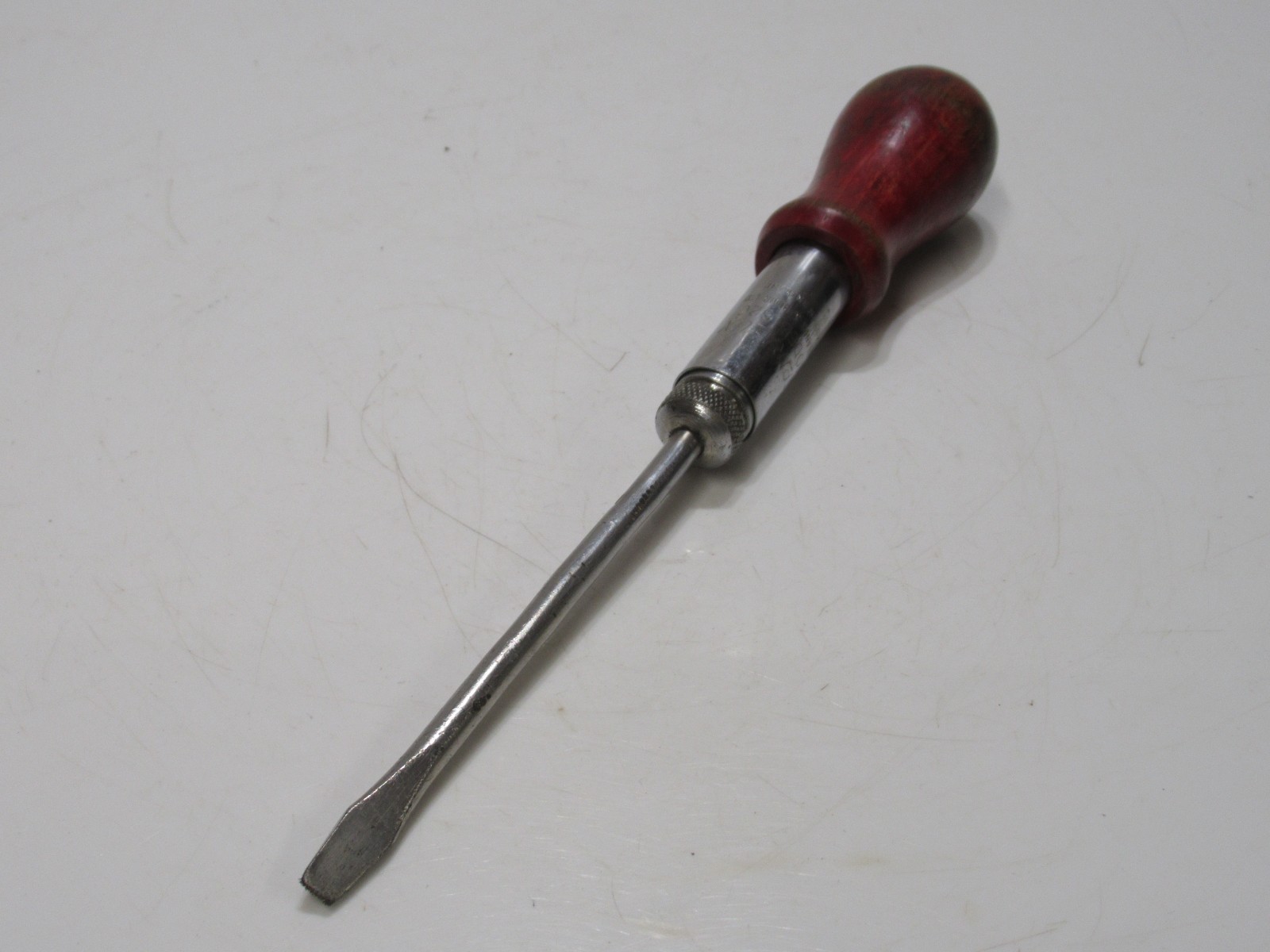 Stunning Vintage 10″ Spiralux Model 620 Ratchet Screwdriver Hollands & Blair Ltd