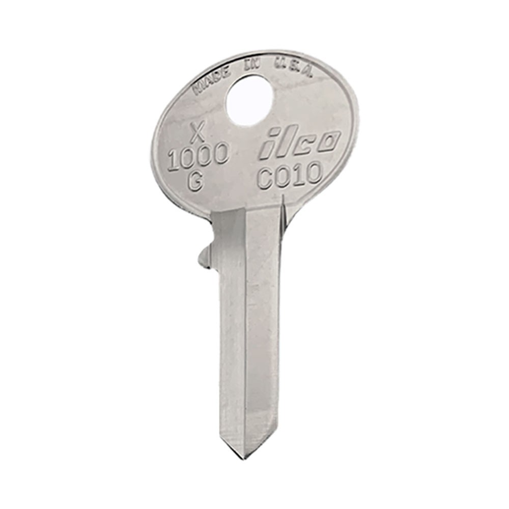 CO10 / X1000G Key Blank 5-Pin Nickel