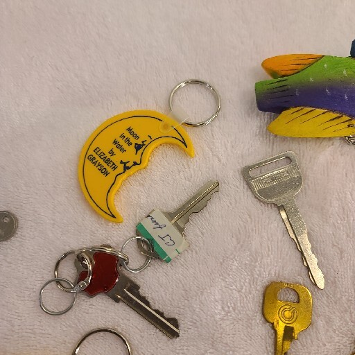 Vintage Mixed Lot Of 15+ Keys And Key Chains Of Various Sizes,Brands,Types,etc