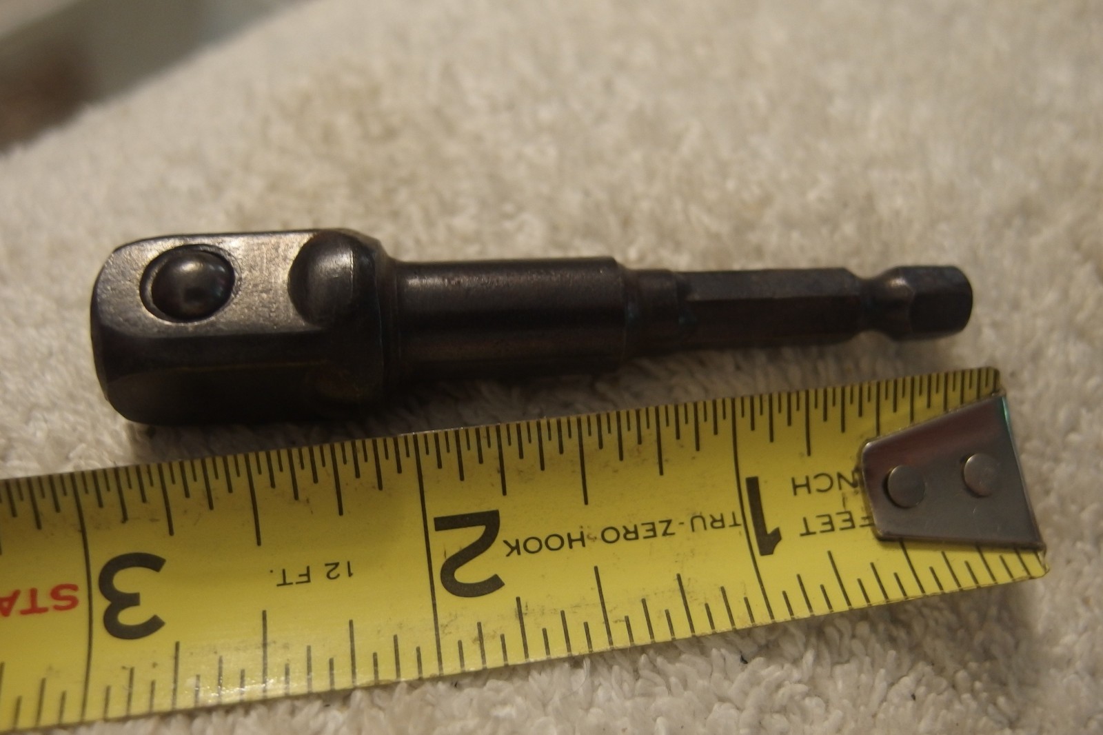1/2″ square to 1/4″ hex Impact Drill Socket Adaptor drive tool
