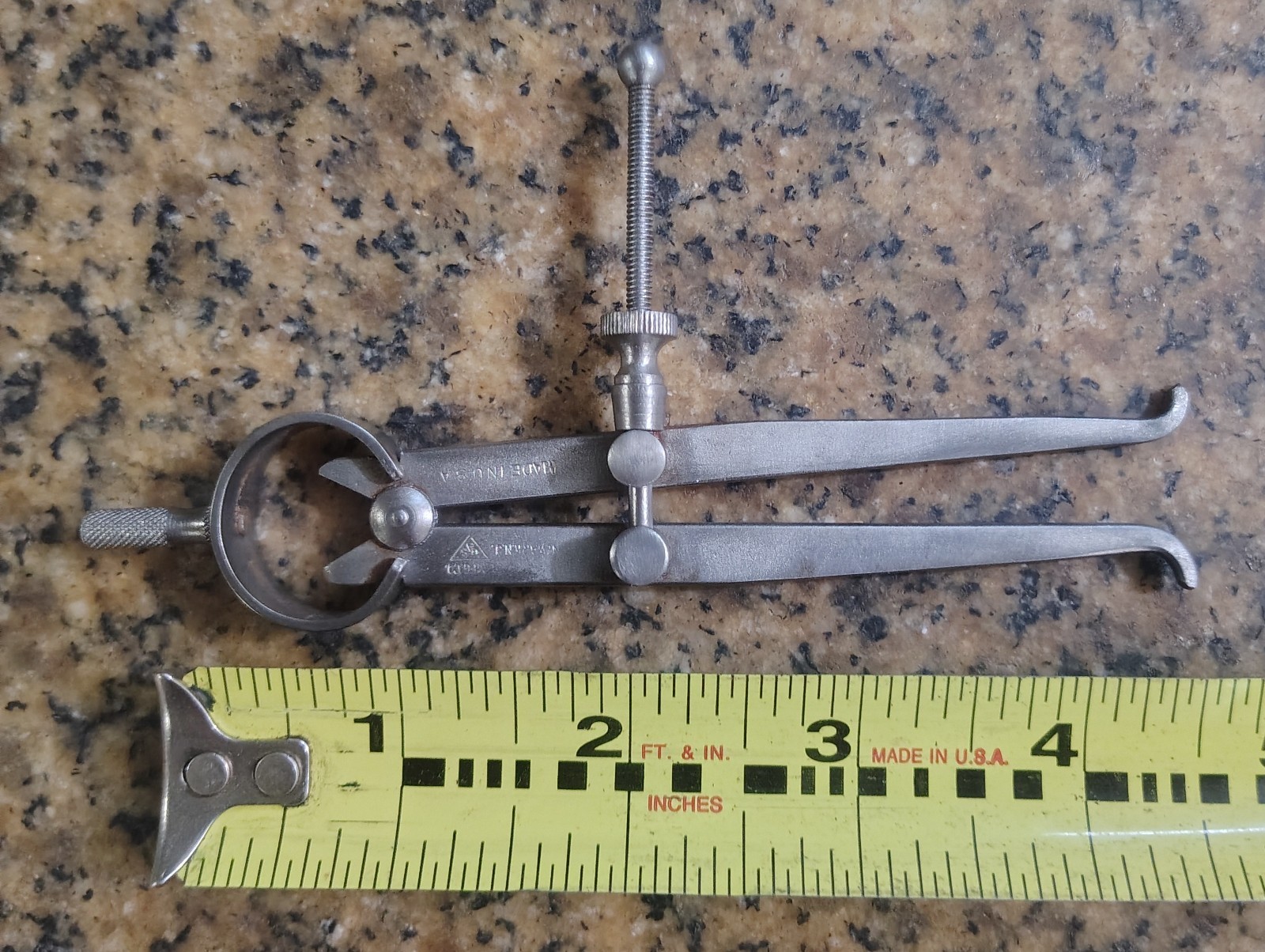 🗽 VINTAGE SAMPSON 4″ ID CALIPER MACHINIST/ TOOLMAKER