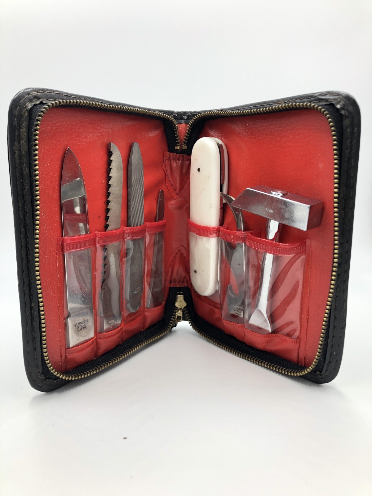 Rare SALES SAMPLE Barlow B-190 Stainless Steel 7-PC BLADE TOOL KIT & CASE