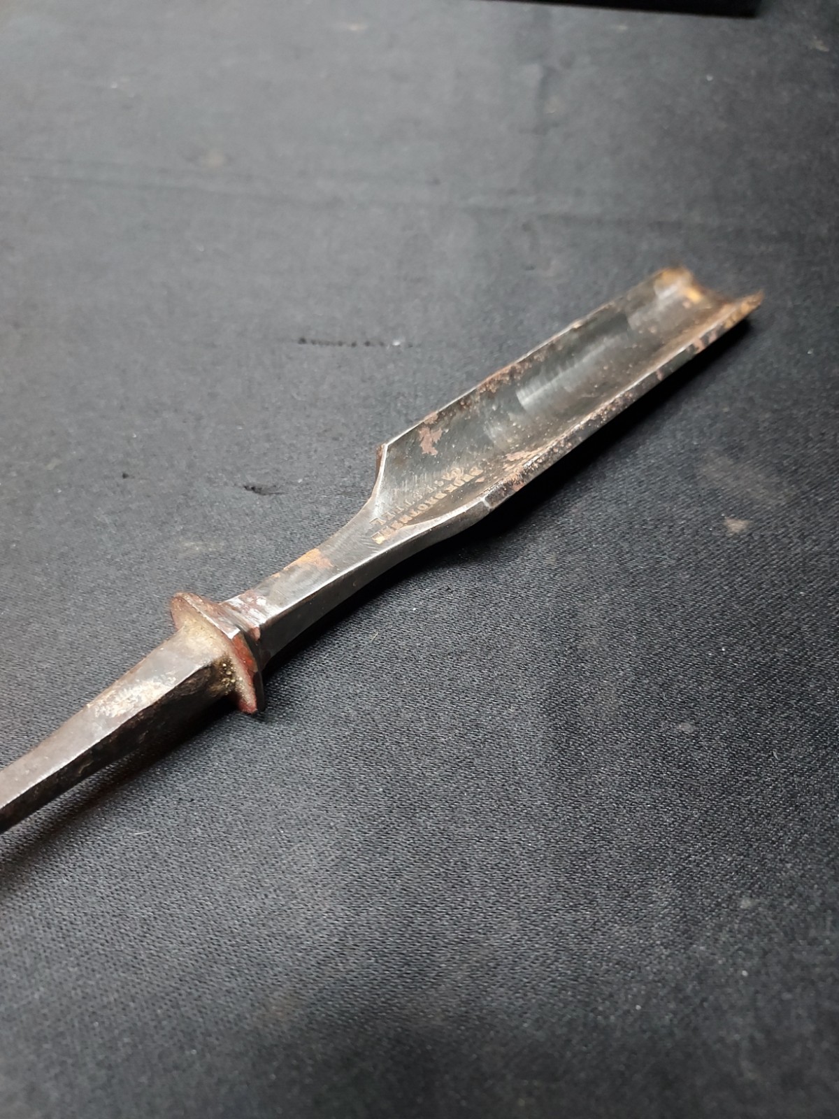 Antique Buck Bros. Cast Steel 3/4″ Carving Gouge Chisel Tool
