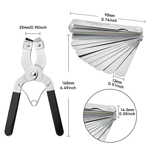 8Pcs 3″ 4″ 6″ Piston Ring Compressor, Car Engine Piston Ring Compressor Tool