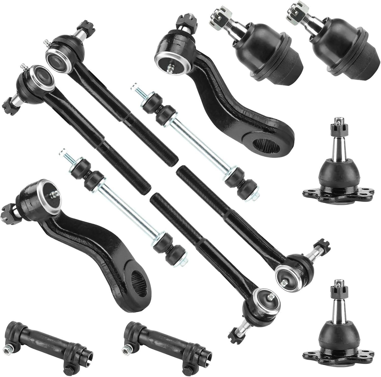 4WD Suspension Kit Chevy GMC 95-99 14pc Ball Joint Tie Rod