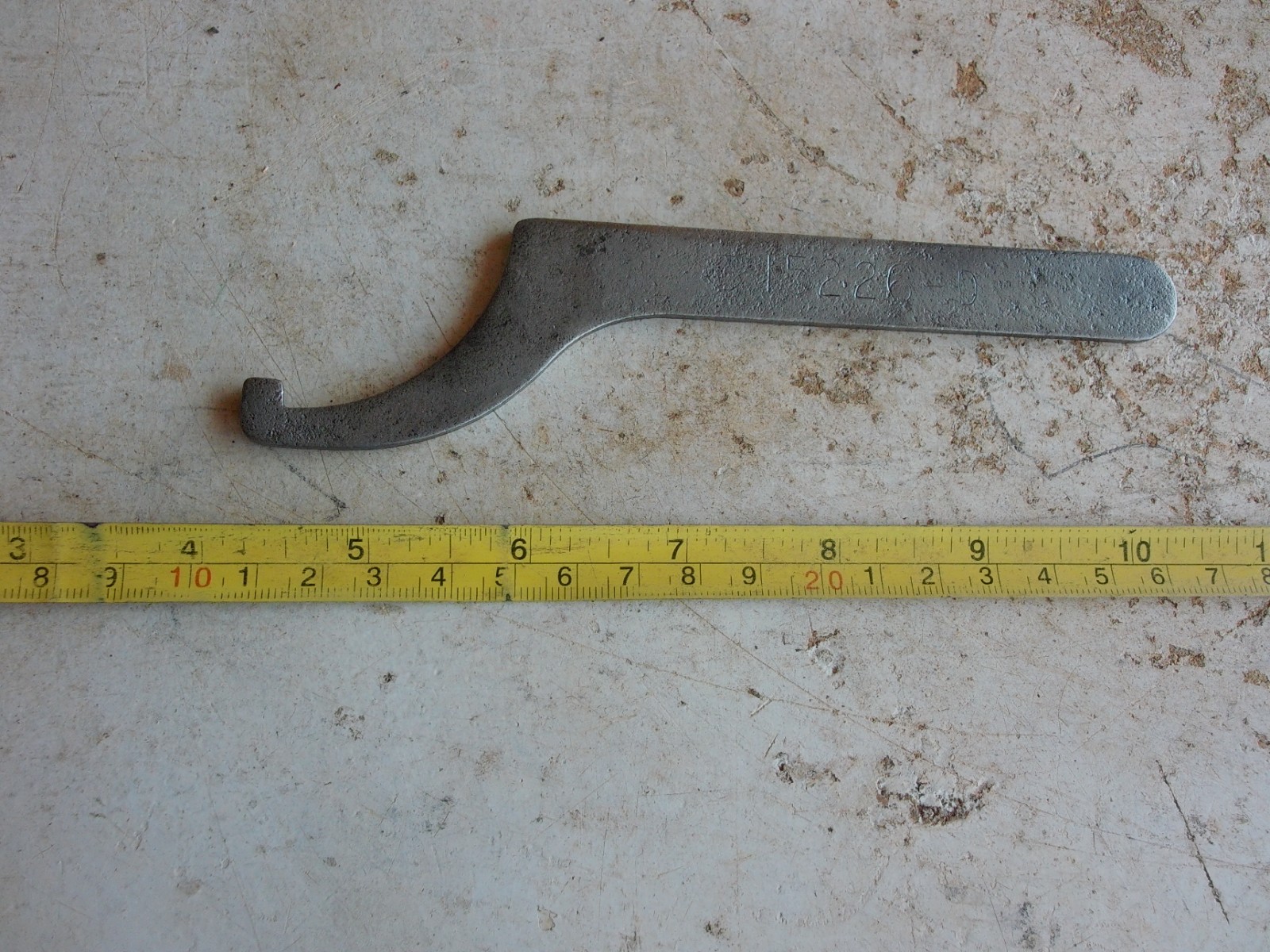 Antique Spanner Wrench Tool IH 15226-D Lot 26-22-W13