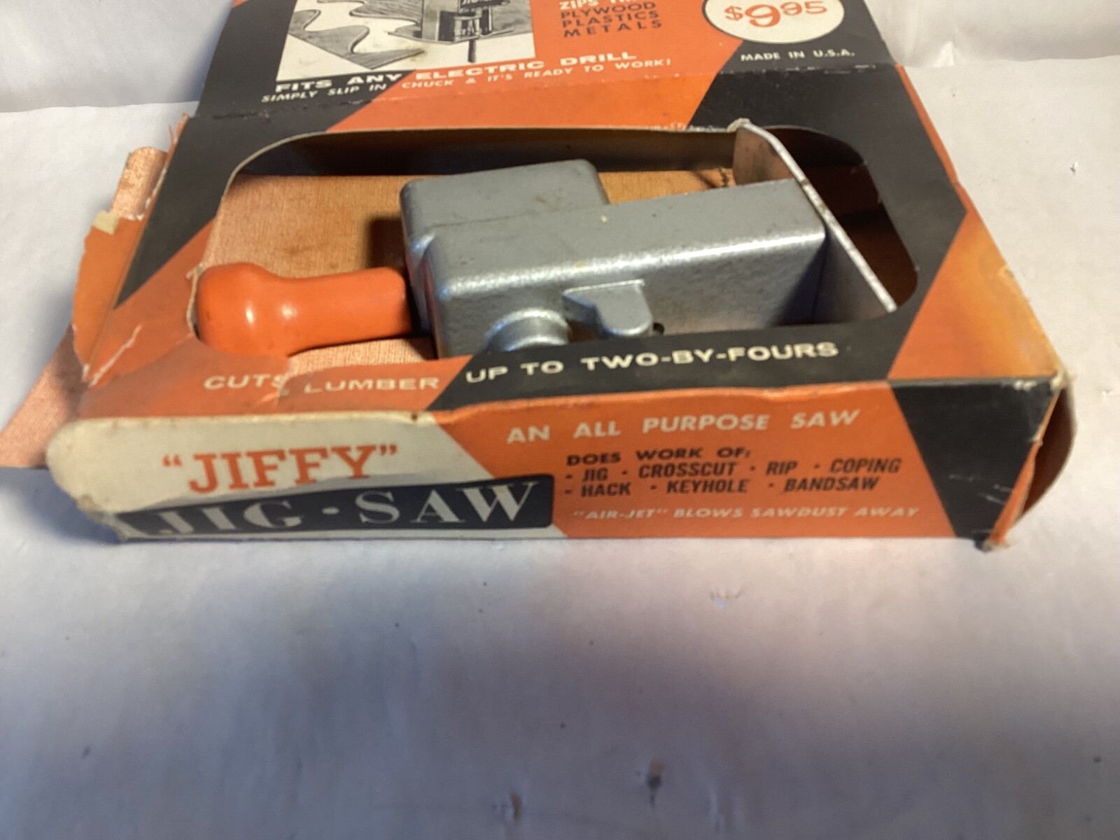 Vintage Jiffy #2500 portable jig saw