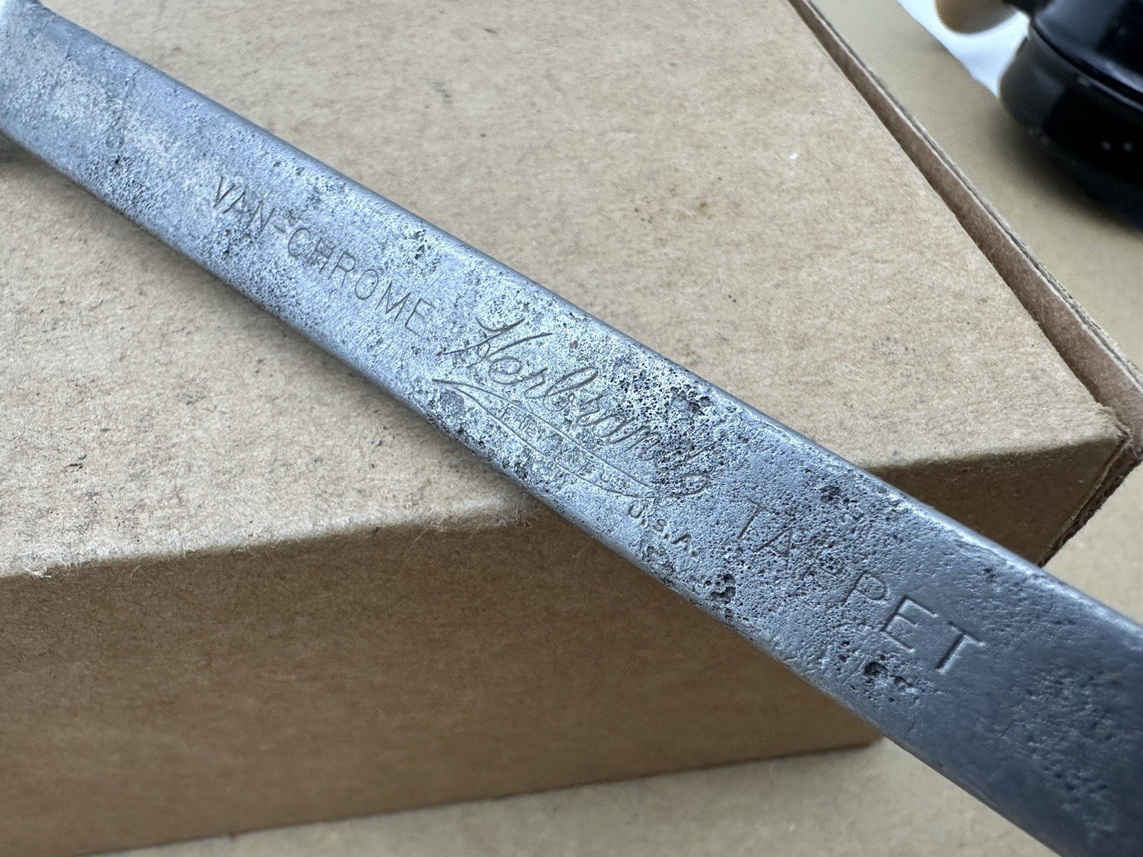 Vintage Herbrand Tools H-2 Vanadium Tappet Wrench 9/16″ x 1/2″ USA Tool
