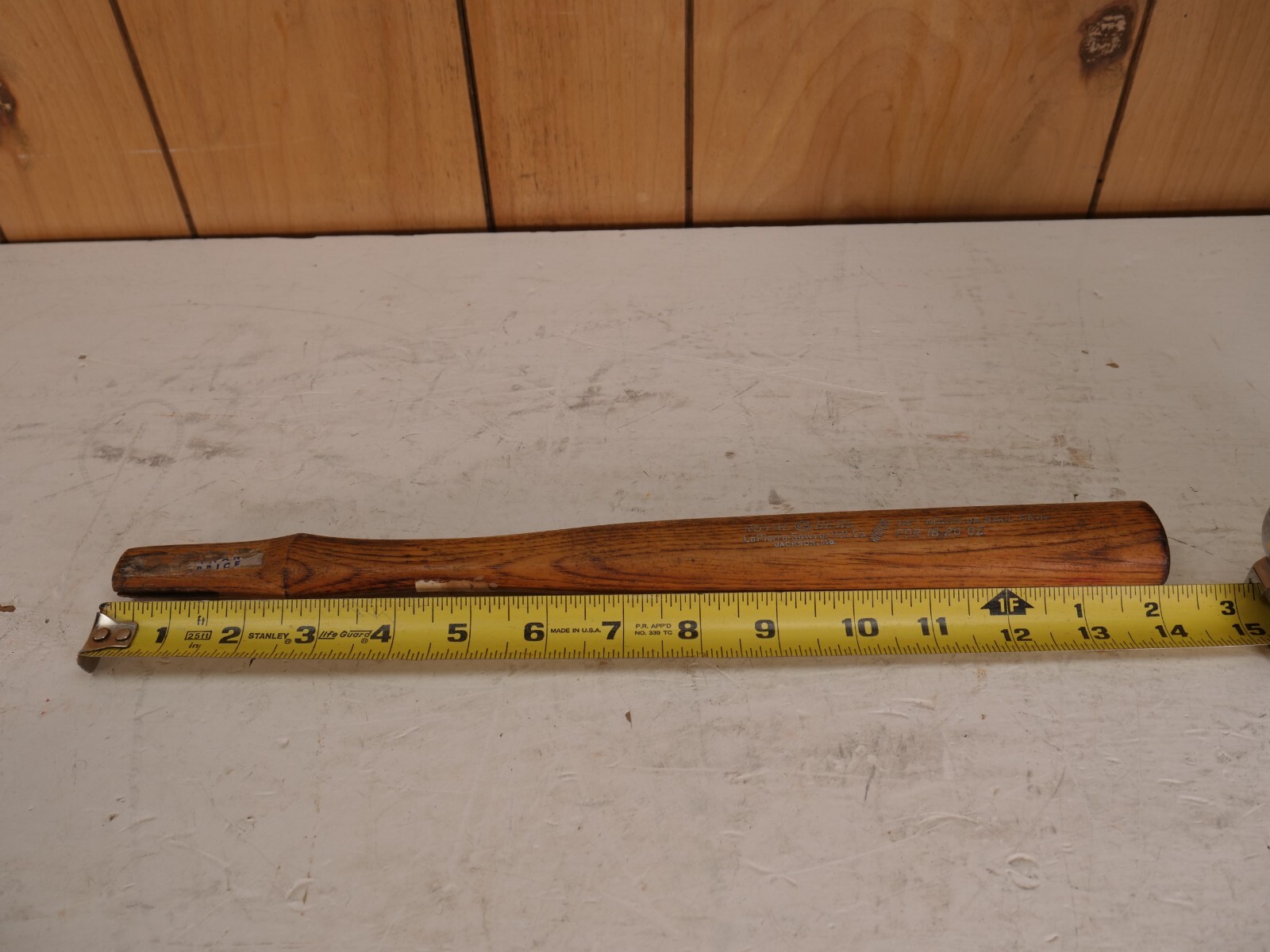 Vintage Royal Seal 14 Inch Ball Peen Hammer Handle NEW