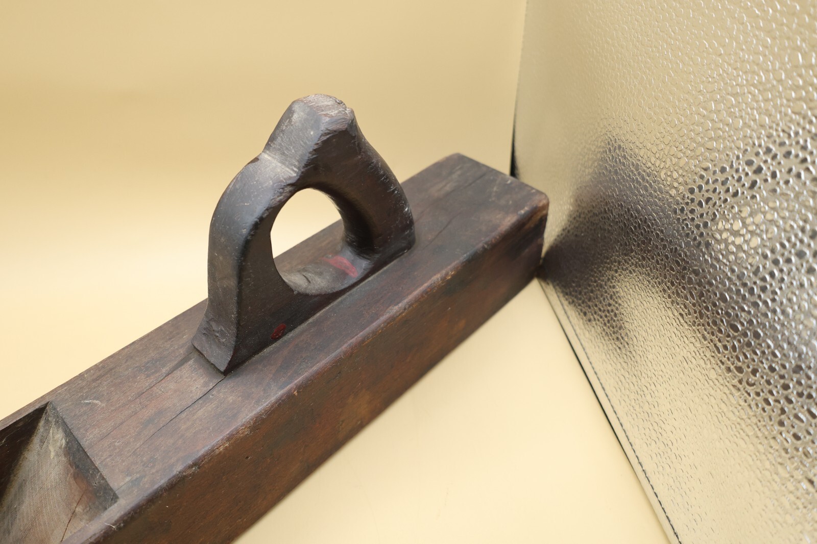 Vintage Wood Block Plane 21 inches long Wooden Plane Carpenter- No Brand