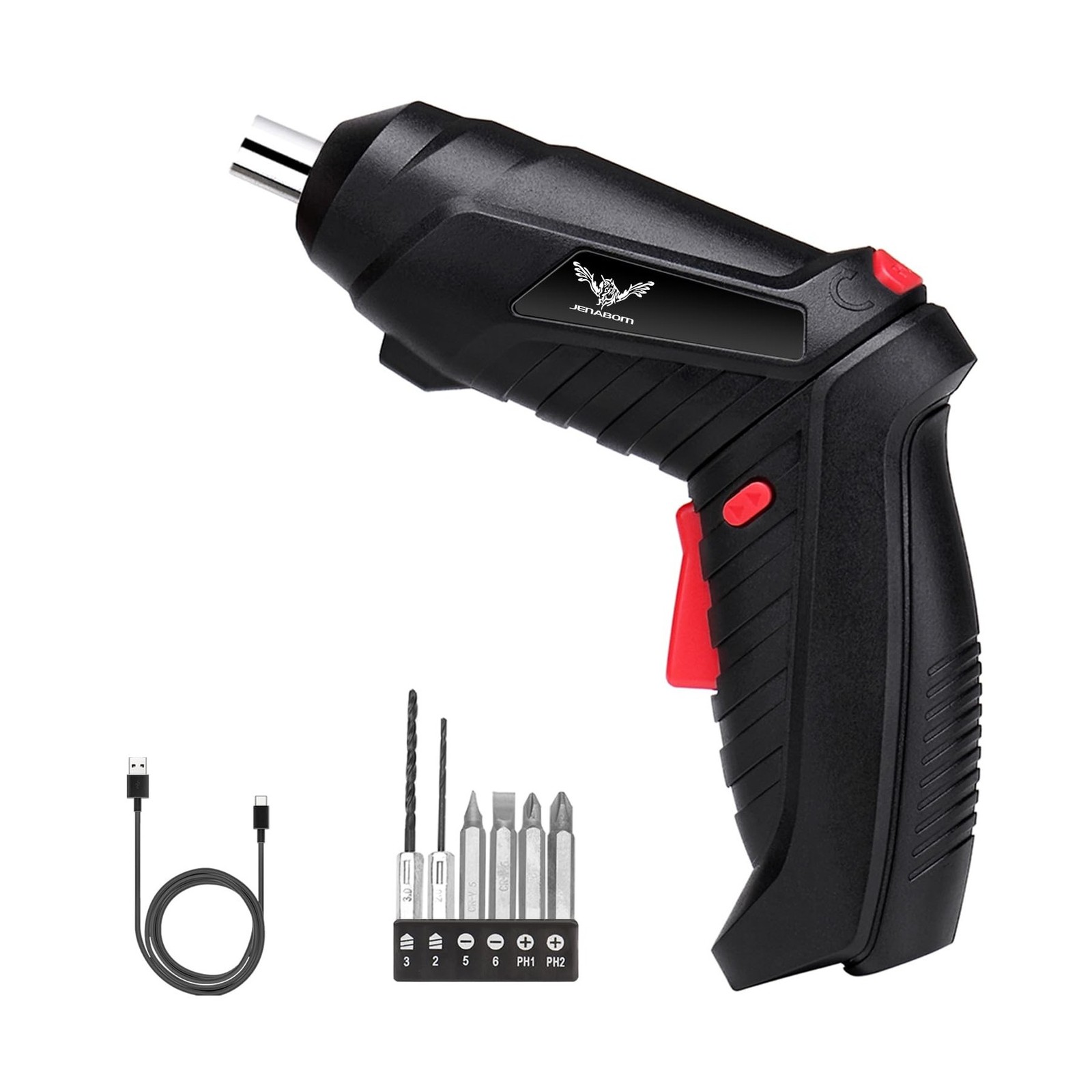 8 in 1 Electric Screwdriver, 3.6V Cordless Drill Screwdriver Rechar… Fast Ship