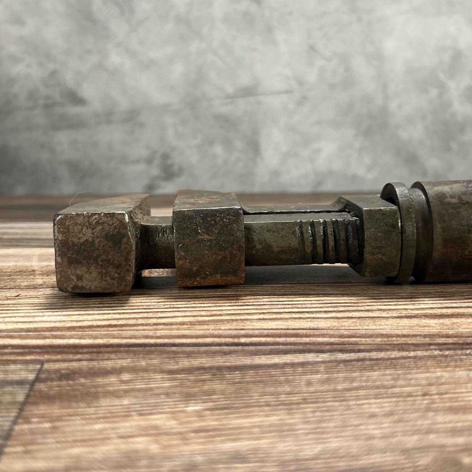 Antique Bemis & Call Combination Monkey Pipe Wrench Briggs Pattern 1900s-1920s