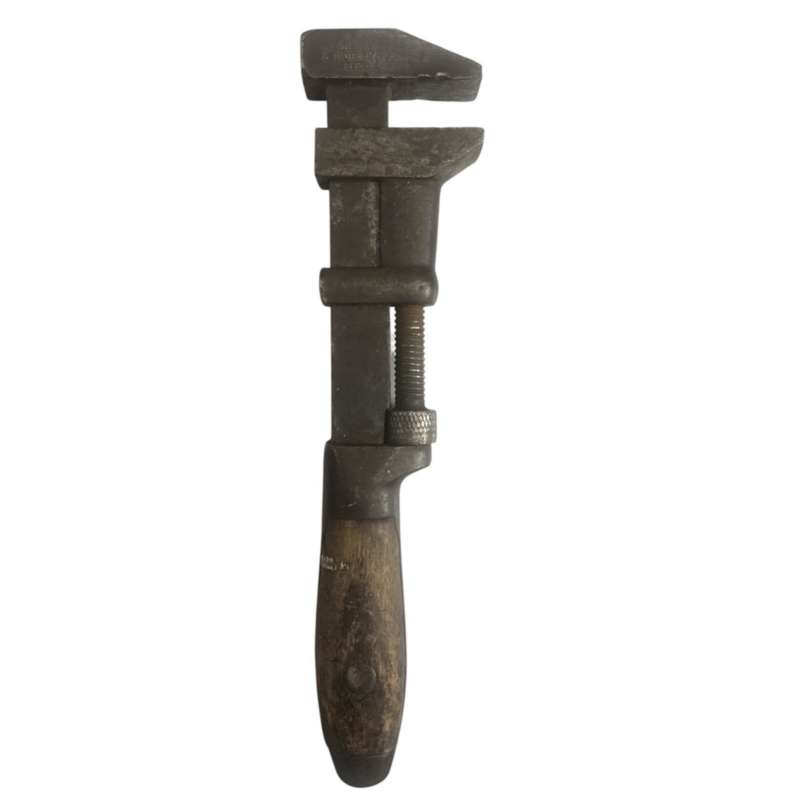 L. Coes & Co Antique Adj Monkey Wrench 12.5” Worcester, Mass. USA 1880-1890’s