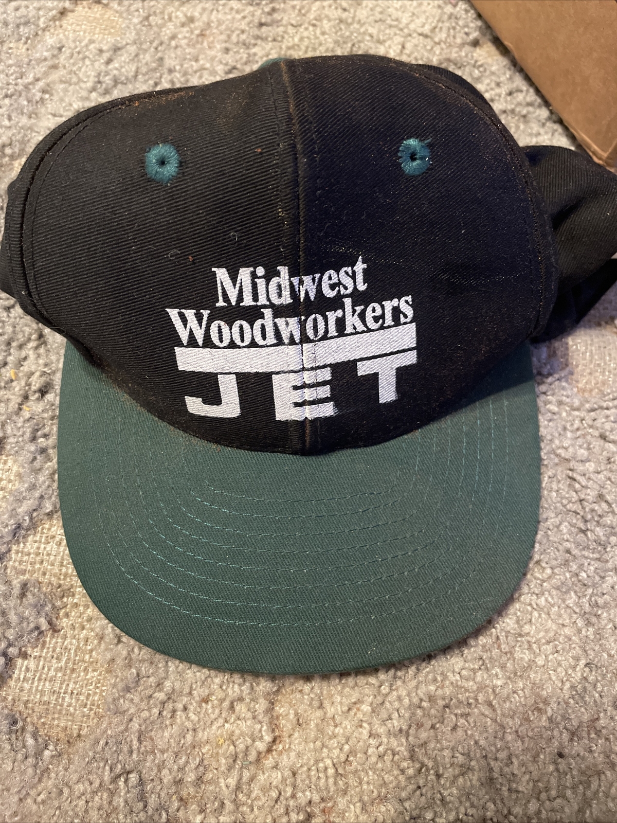 Vintage JET Equipment & Tools Hat Cap Midwest Woodworkers Snapback Trucker