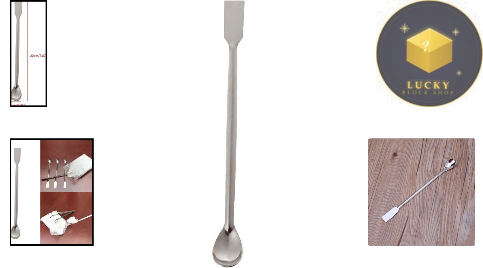 Long Handle Spoon for Melting Gold and Silver – Stainless Steel Design