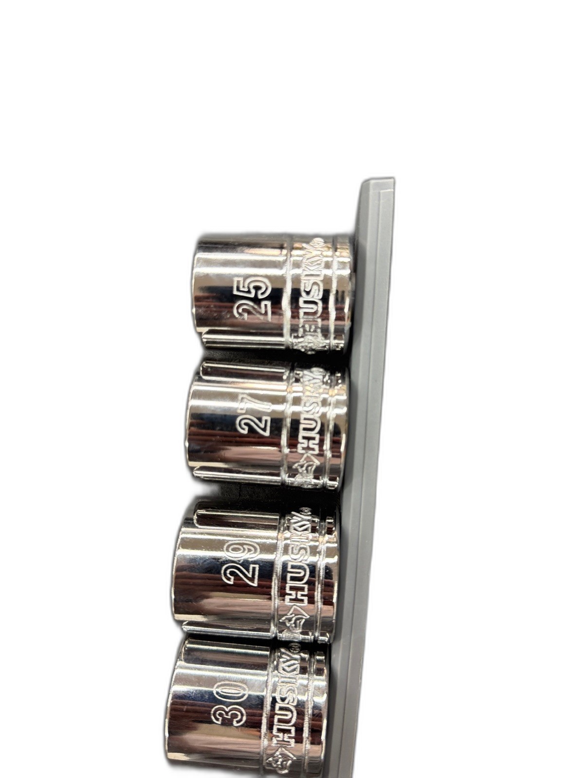 Husky 1/2 in. Drive Metric Large Socket Set (4-Piece) MISSING 1 PIECE