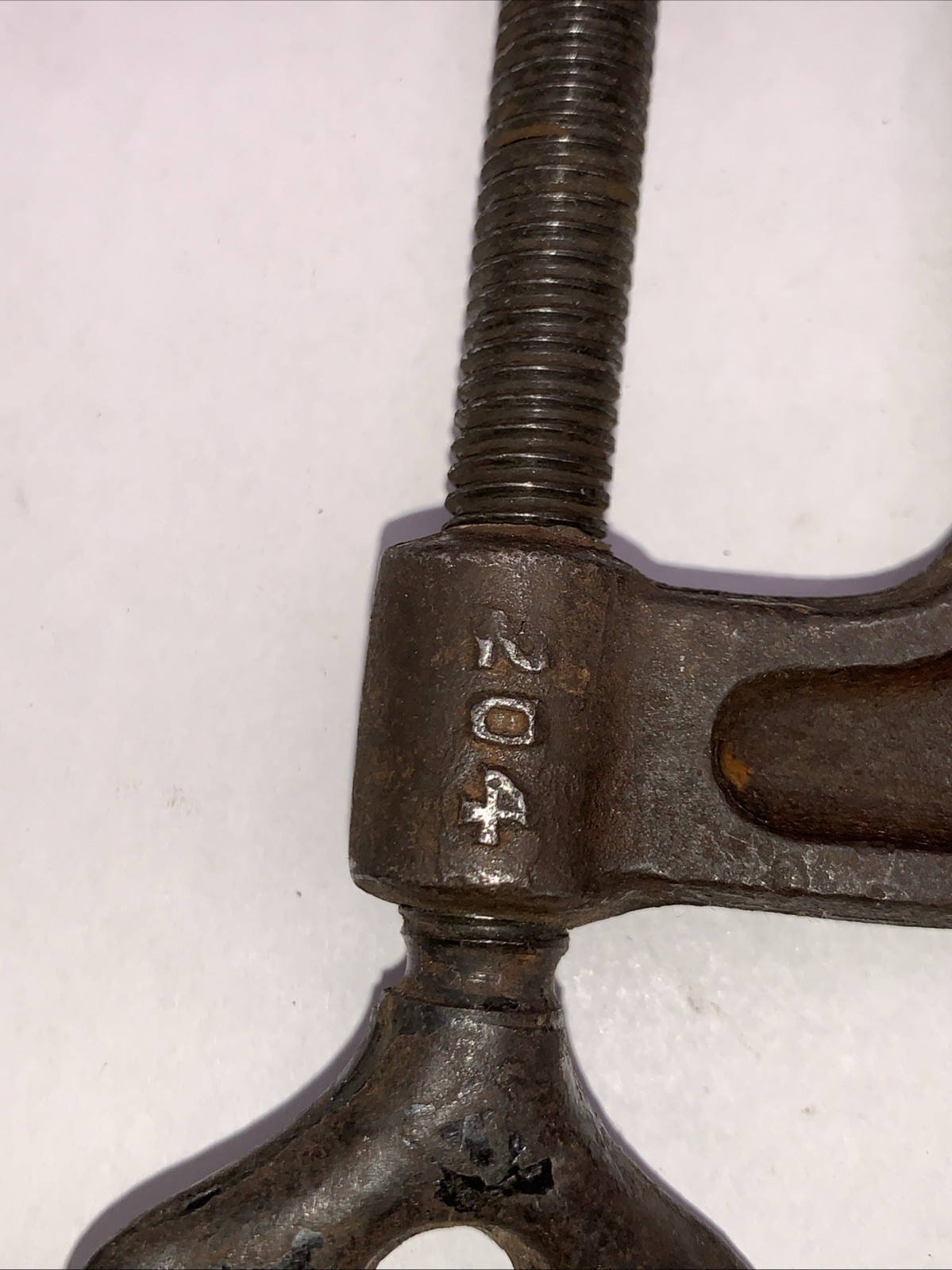 (2) Vintage J. H. WILLIAMS No. 204 Vulcan Tool Makers’ Clamps