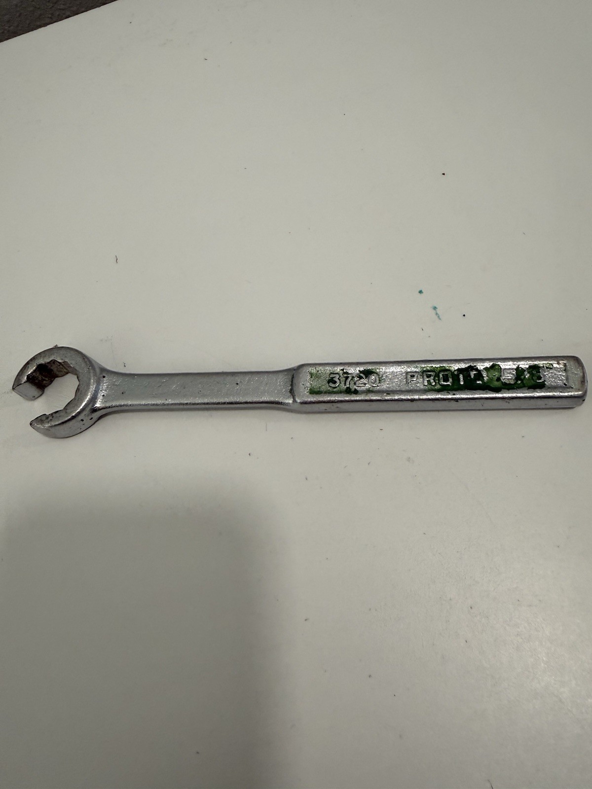 Vintage PROTO LOS ANGELES PEBBLE STYLE 3720 Open End Flare Nut Wrench 5/8″