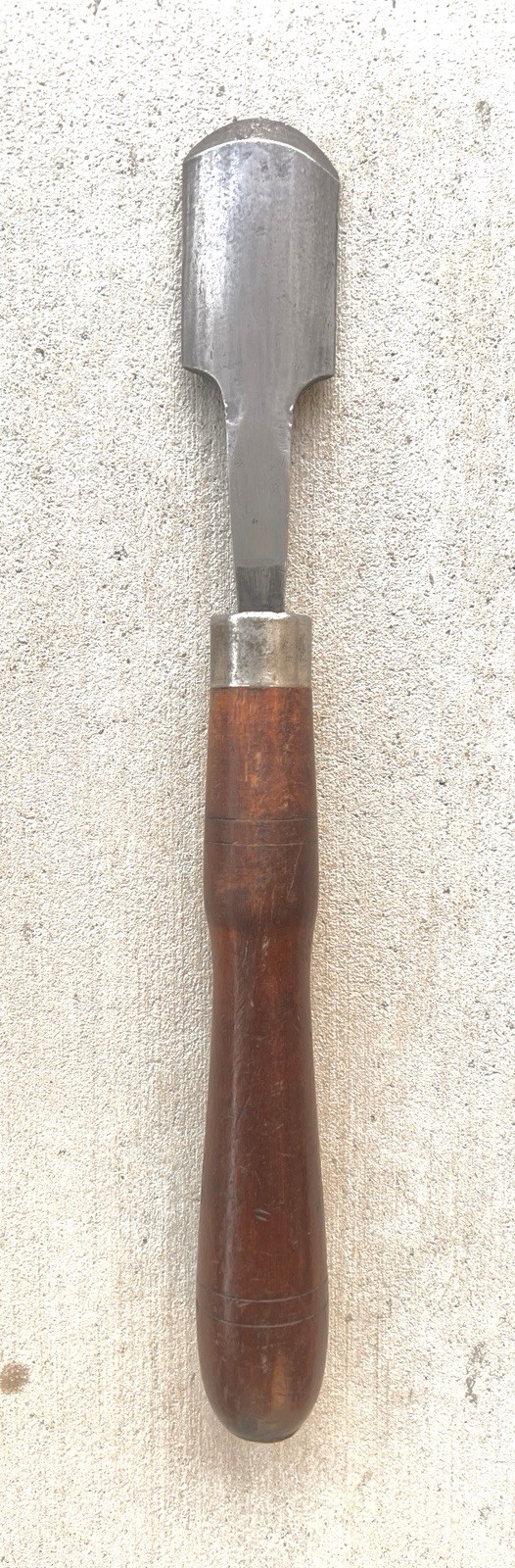 Vintage D.R. Barton 1 1/2” Tanged Gouge Carving Tool Heavy Duty Rochester NY