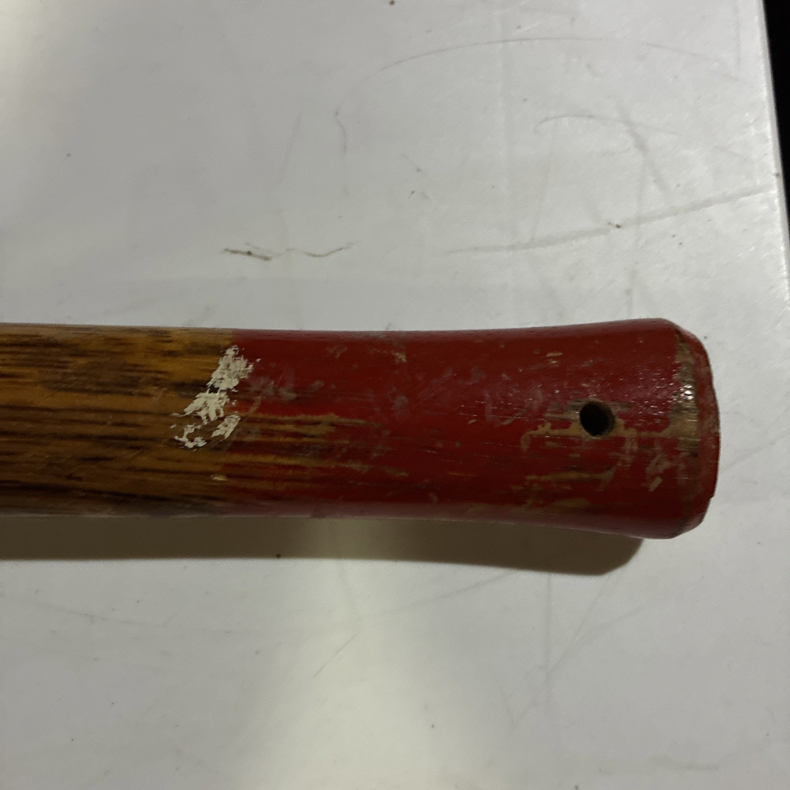 Vintage Belknap Crusader Hatchet Oak Handle Solid Steel Louisville