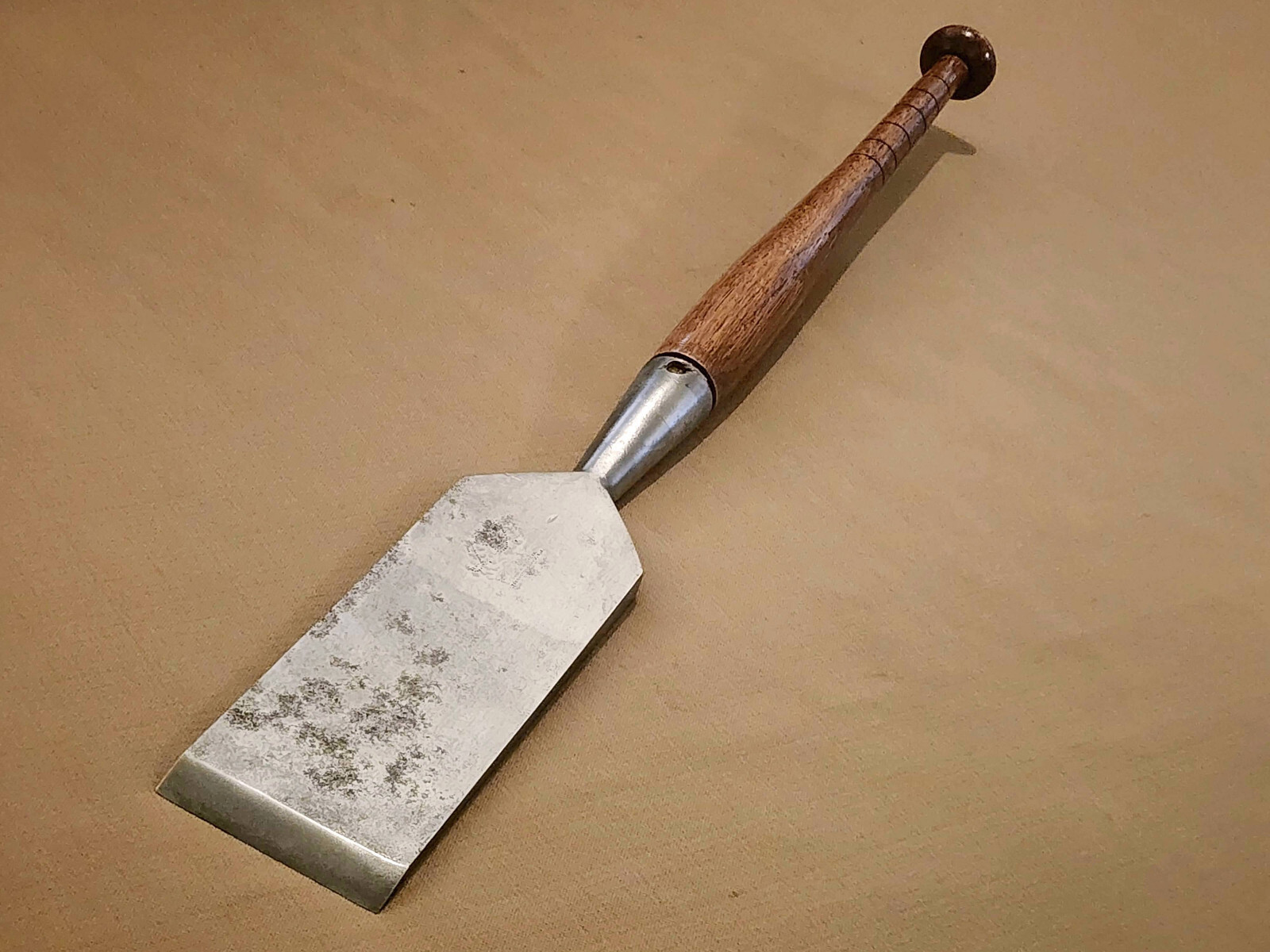 #21 Antique Vtg SAMSON UNION HW WITHERLY 3 1/2″ Slick Timber Framing Wood Chisel