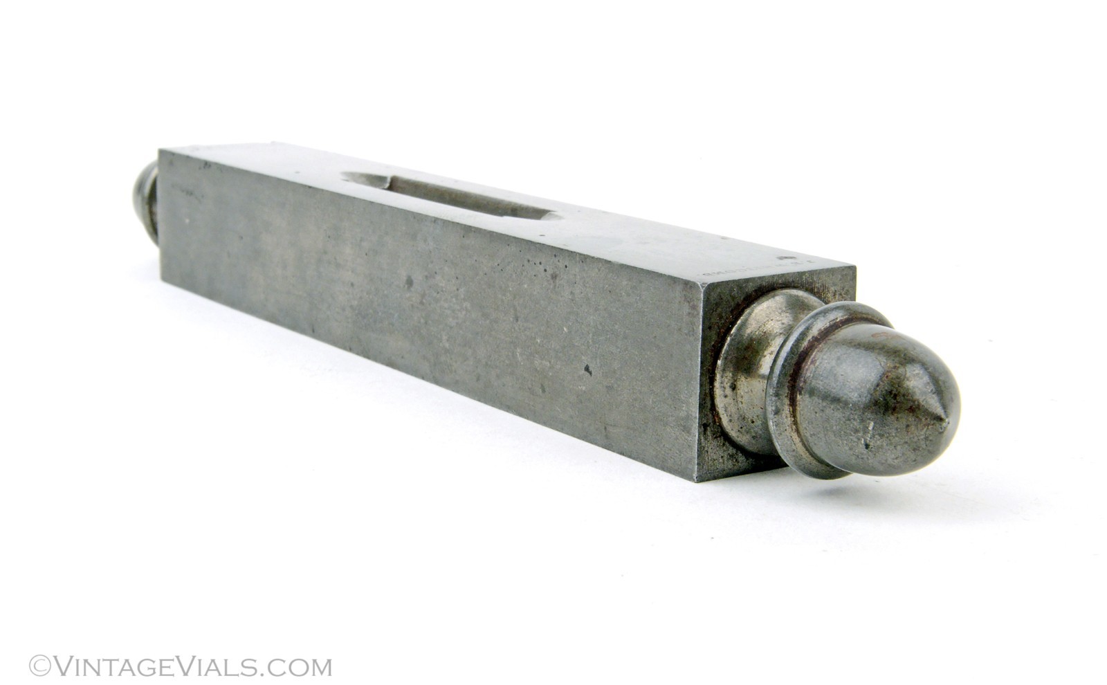 Phenomenal 8.5 Inch Iron Machinist Level with Acorn Finials