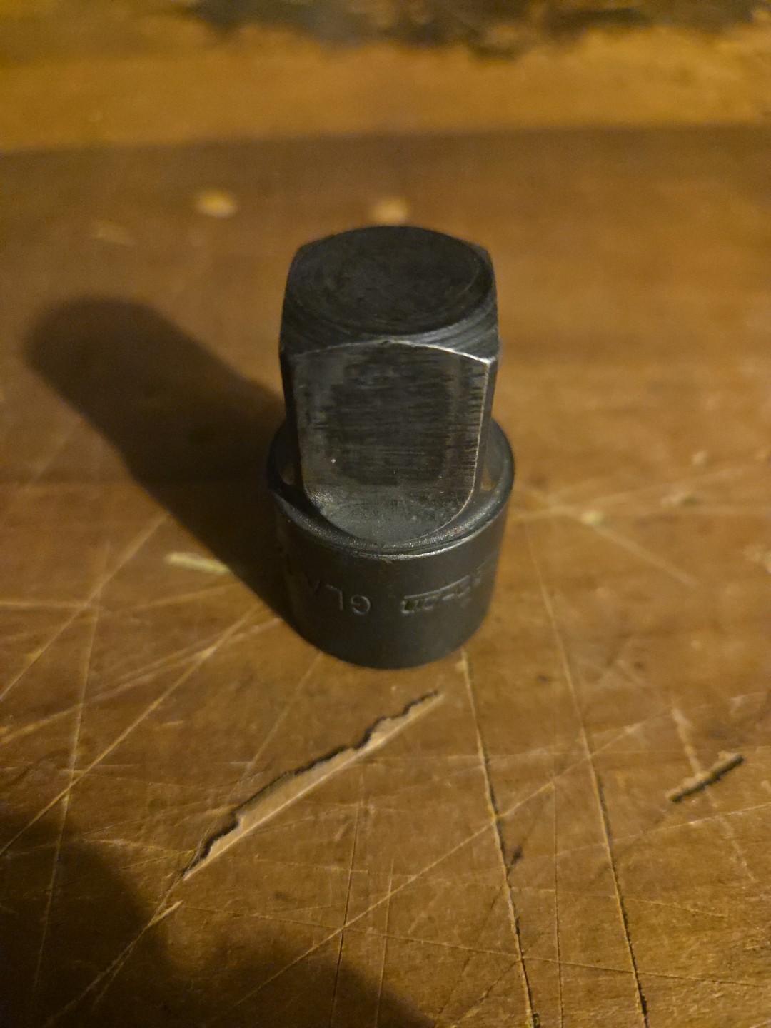Snap On Tools 1/2″ To 3/4″ Black Adapter Socket GLA 12 USA Vintage