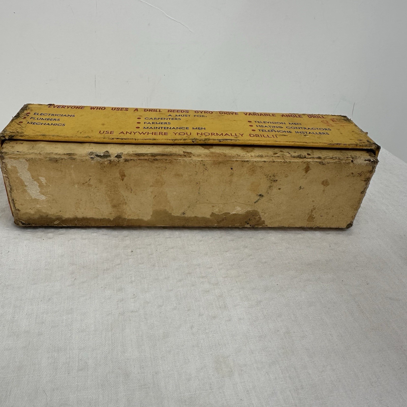 RARE Gyro Drive Tool Model 101 Glenwood Minn PAT PEND Vintage tool Angle Driver