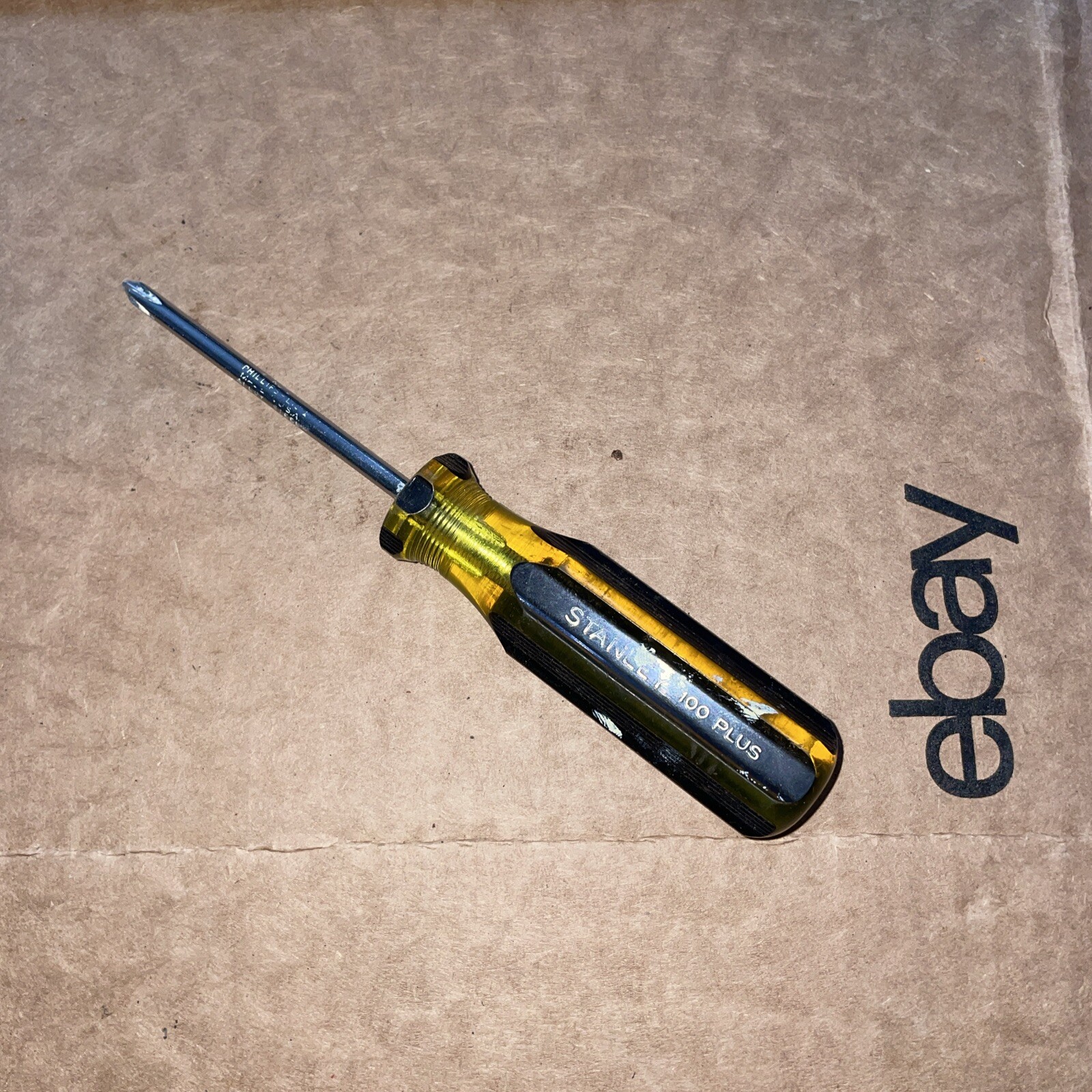 Vintage Stanley 100 Plus No.2751 3 in. Phillips Screwdriver USA