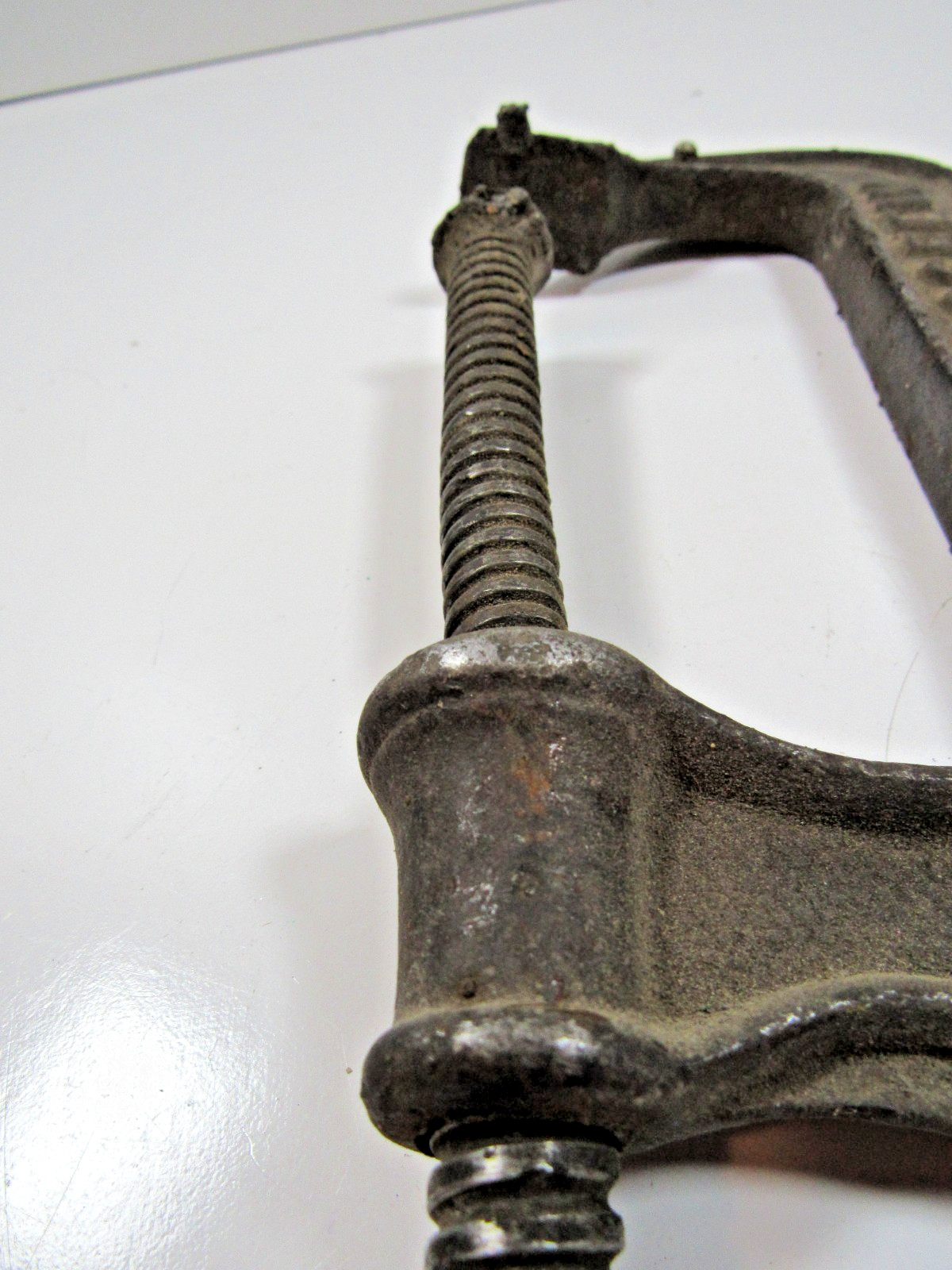 Antique PS&W No. 5 Steel Screw C Clamp Southington CT Pat 1888