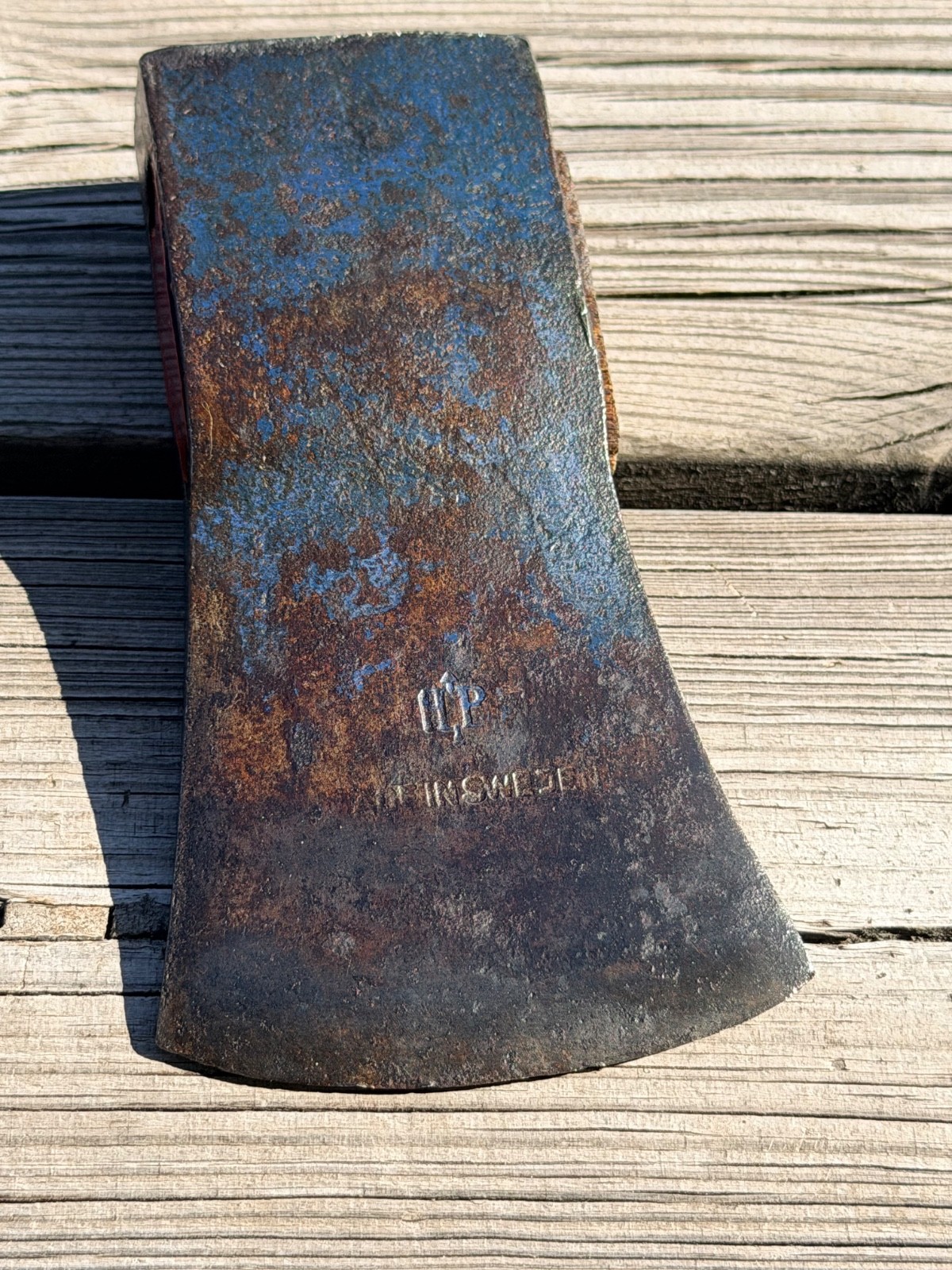 Vintage Hults Bruk Hatchet 1.32 lb 75mm Edge Swedish Axe Head