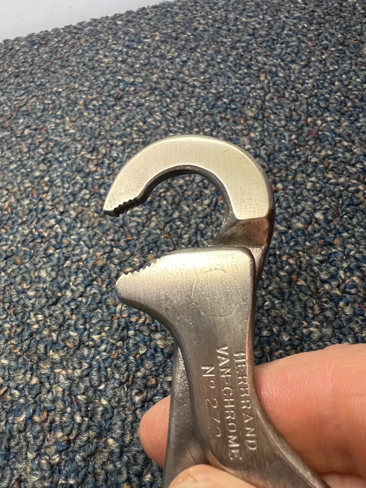 Vtg Herbrand Van-Chrome No. 272 Steeldraulic brake pliers, exc. cond.