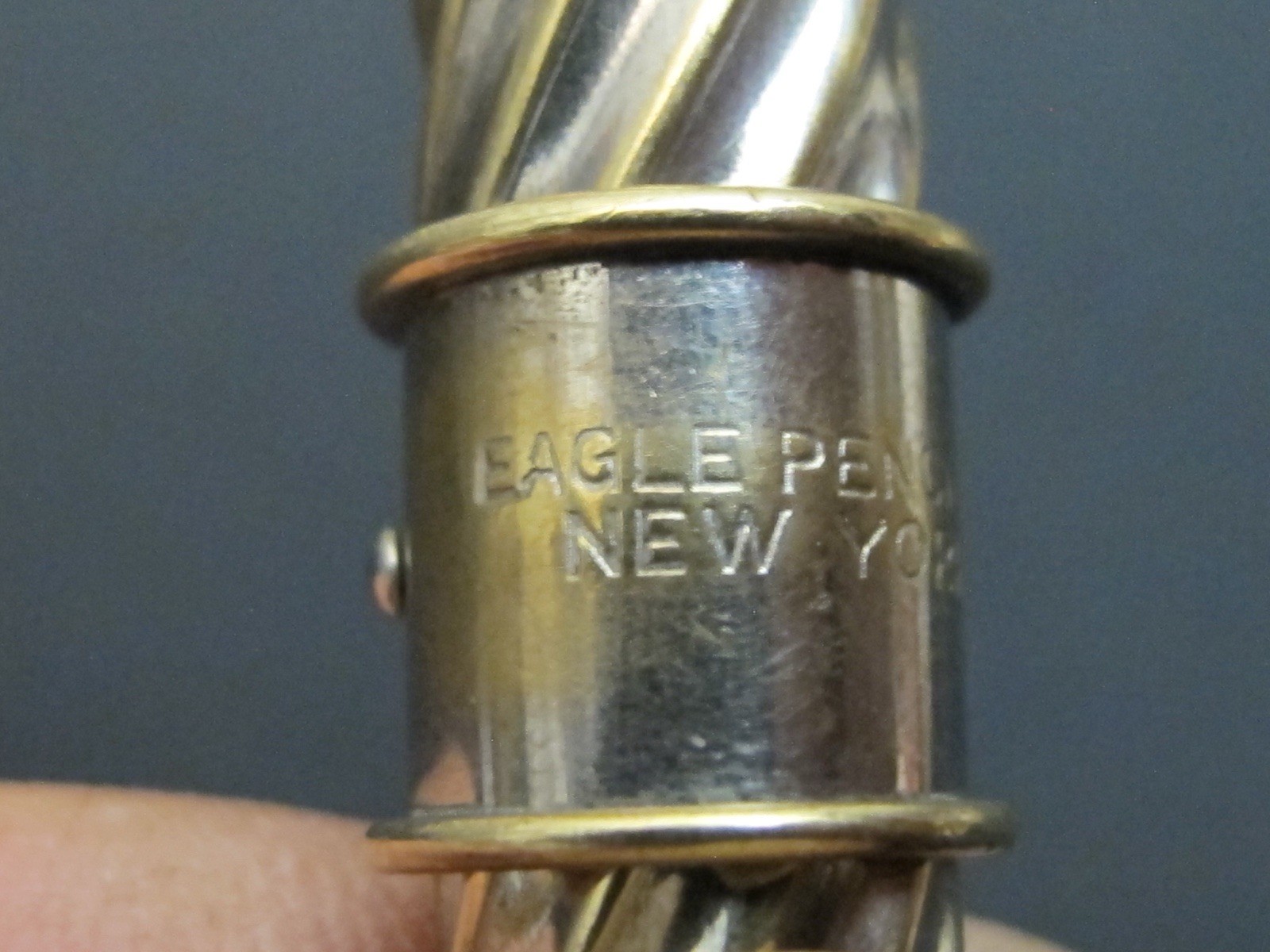 Very Rare 1883 “EAGLE PENCIL CO.” Pencil sharpener Packet Knife Antique Tool